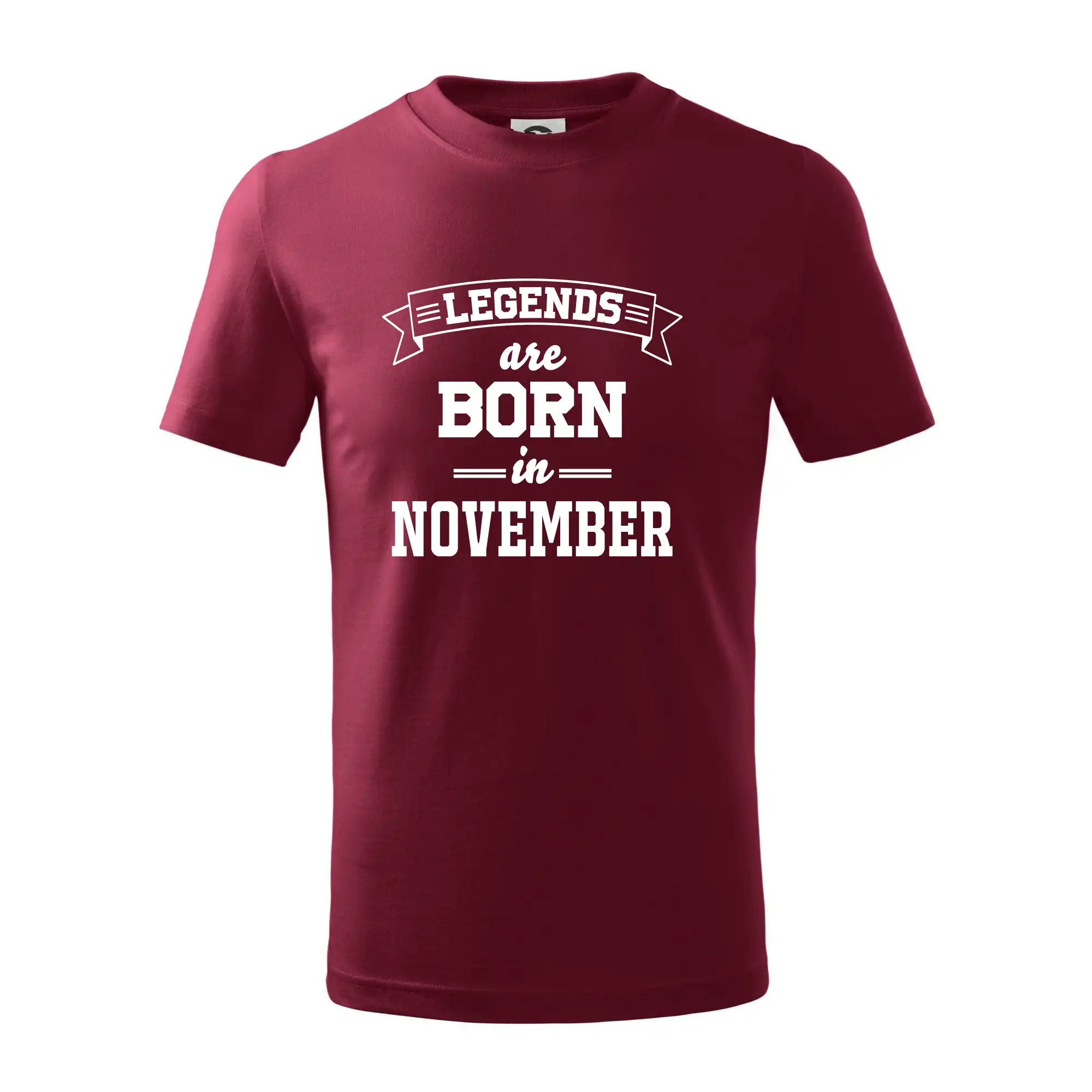 Tričká pre narodených v novembri - Legends are born in November - Tričko detské bavlnené