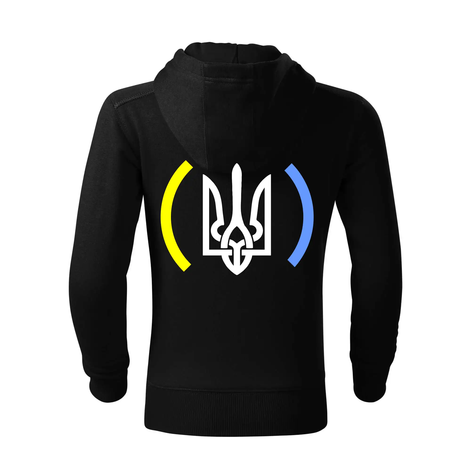 Ukrajina trojzubec s barvami