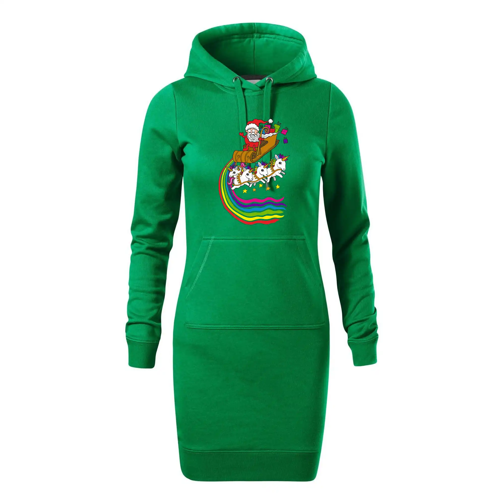 Santa a jednorožci (Pecka design)