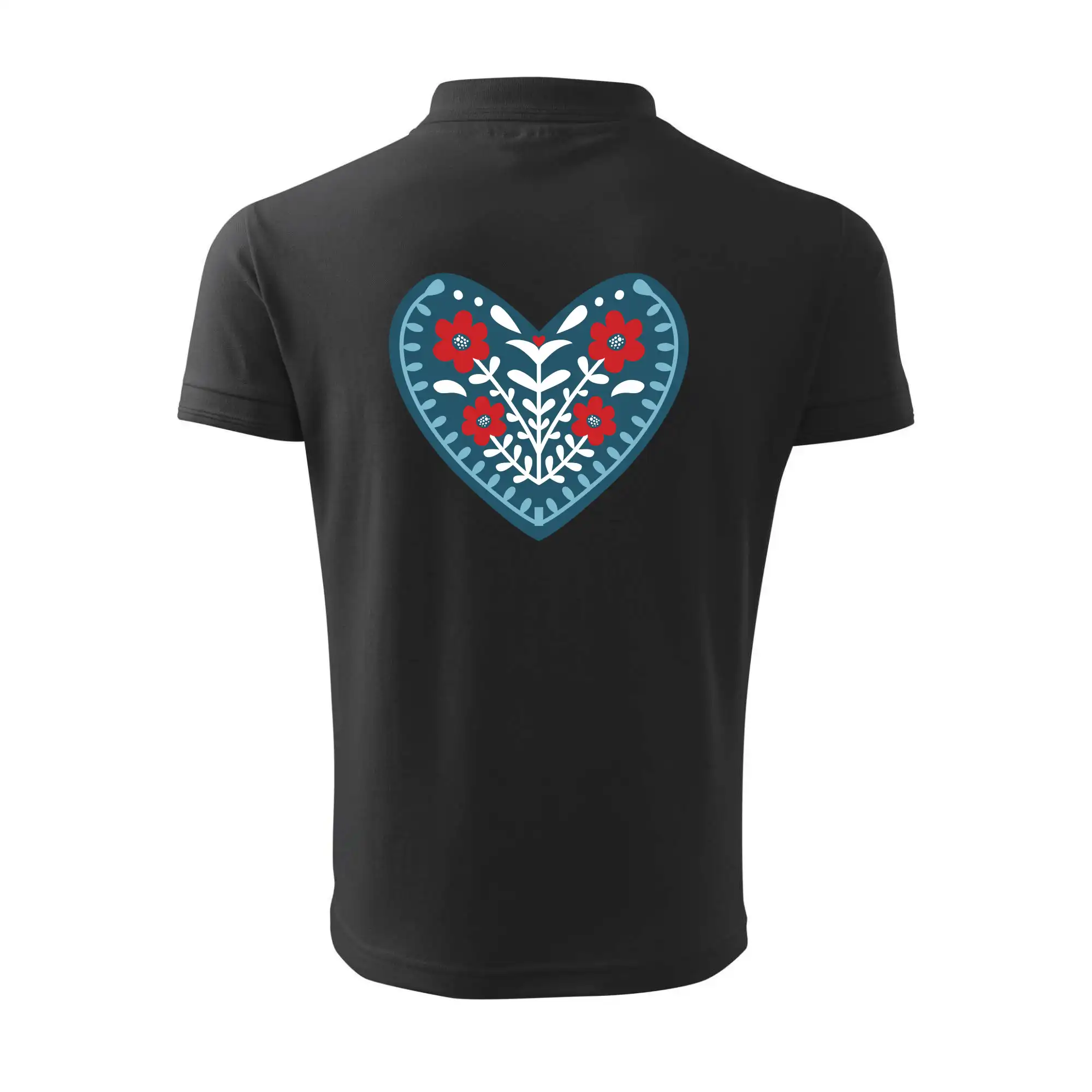 Folklór - srdce modré plné