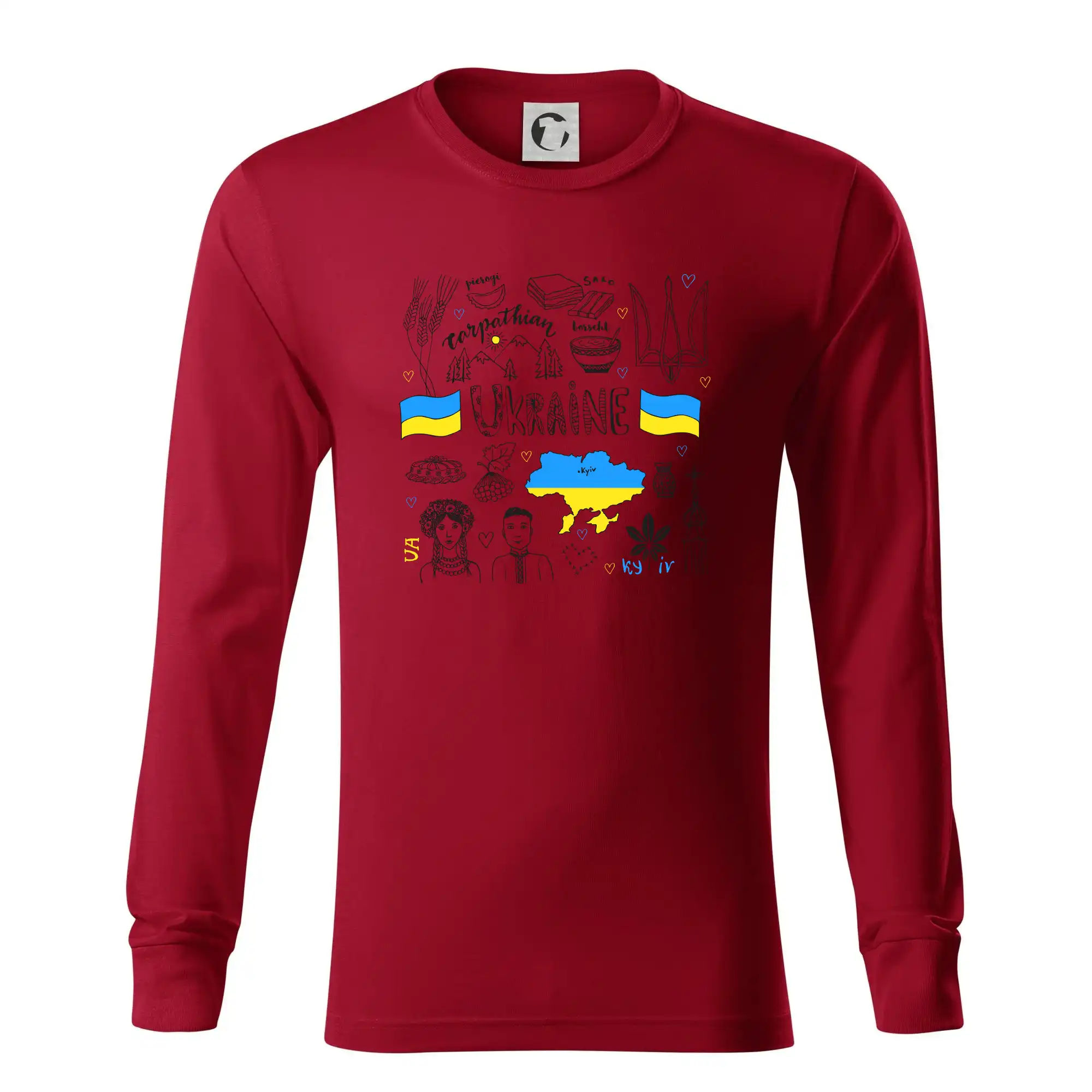 Ukrajina folklor - kreslené obrázky