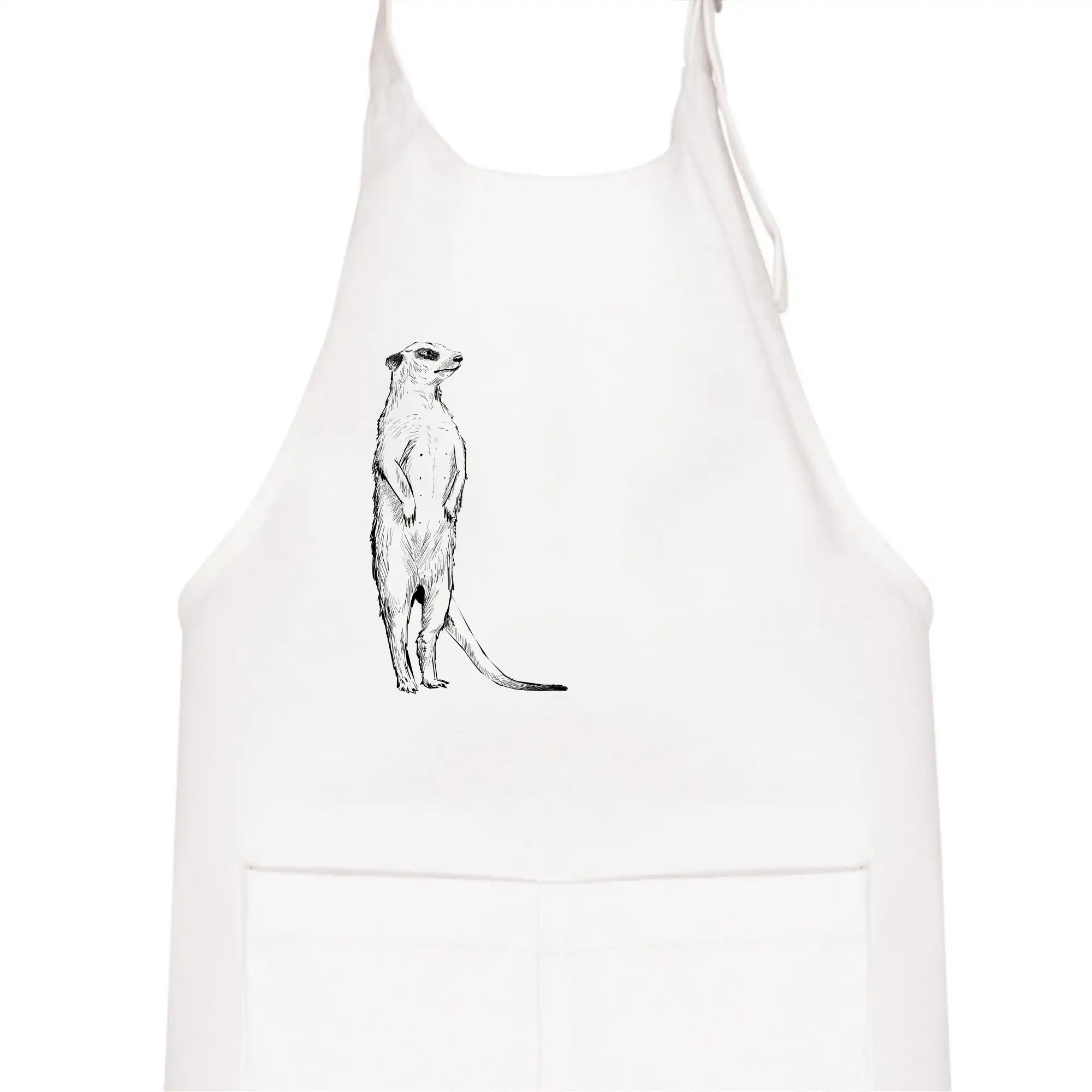 Surikata černá kresba