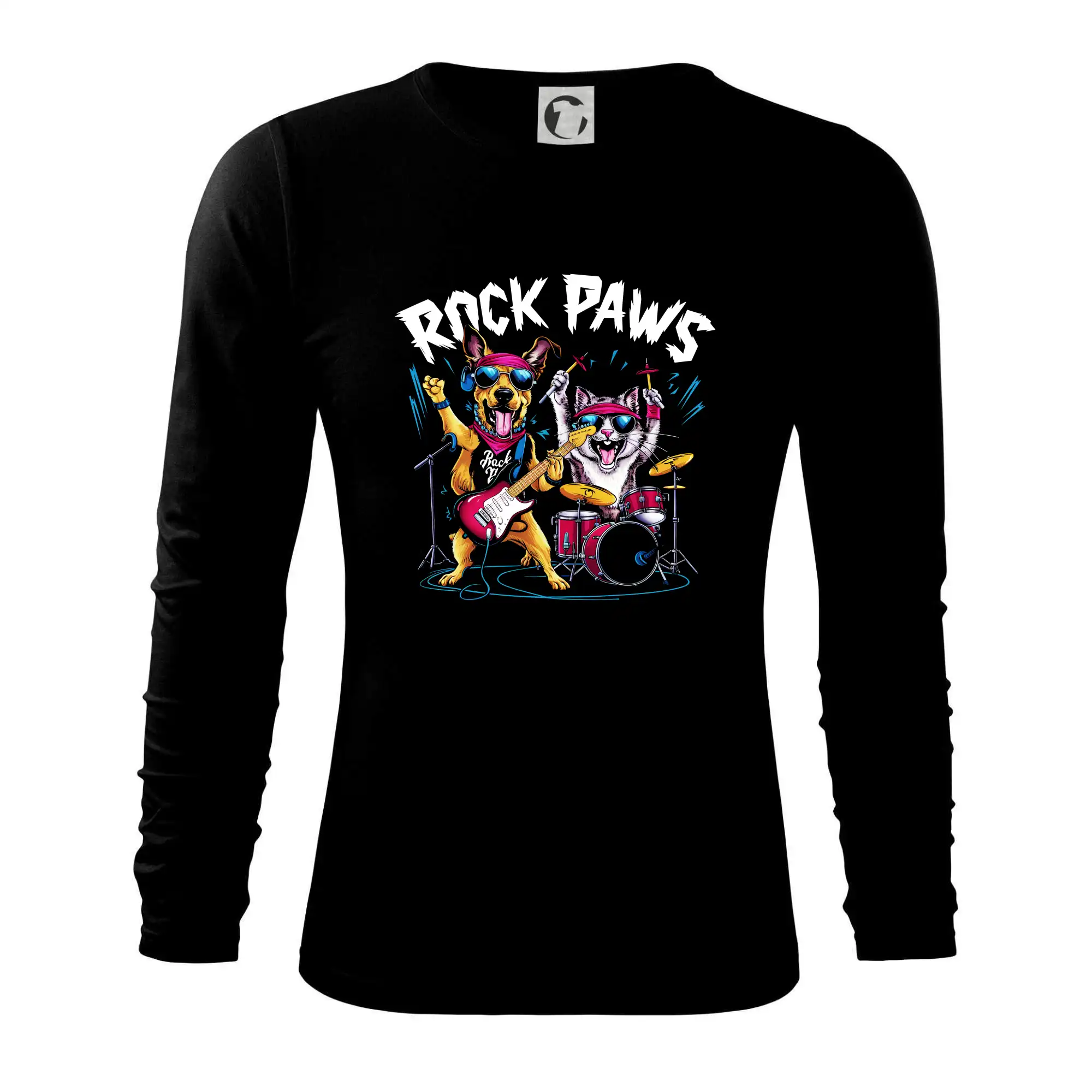 Rock Paws - Tričko s dlhým rukávom FIT-T long sleeve