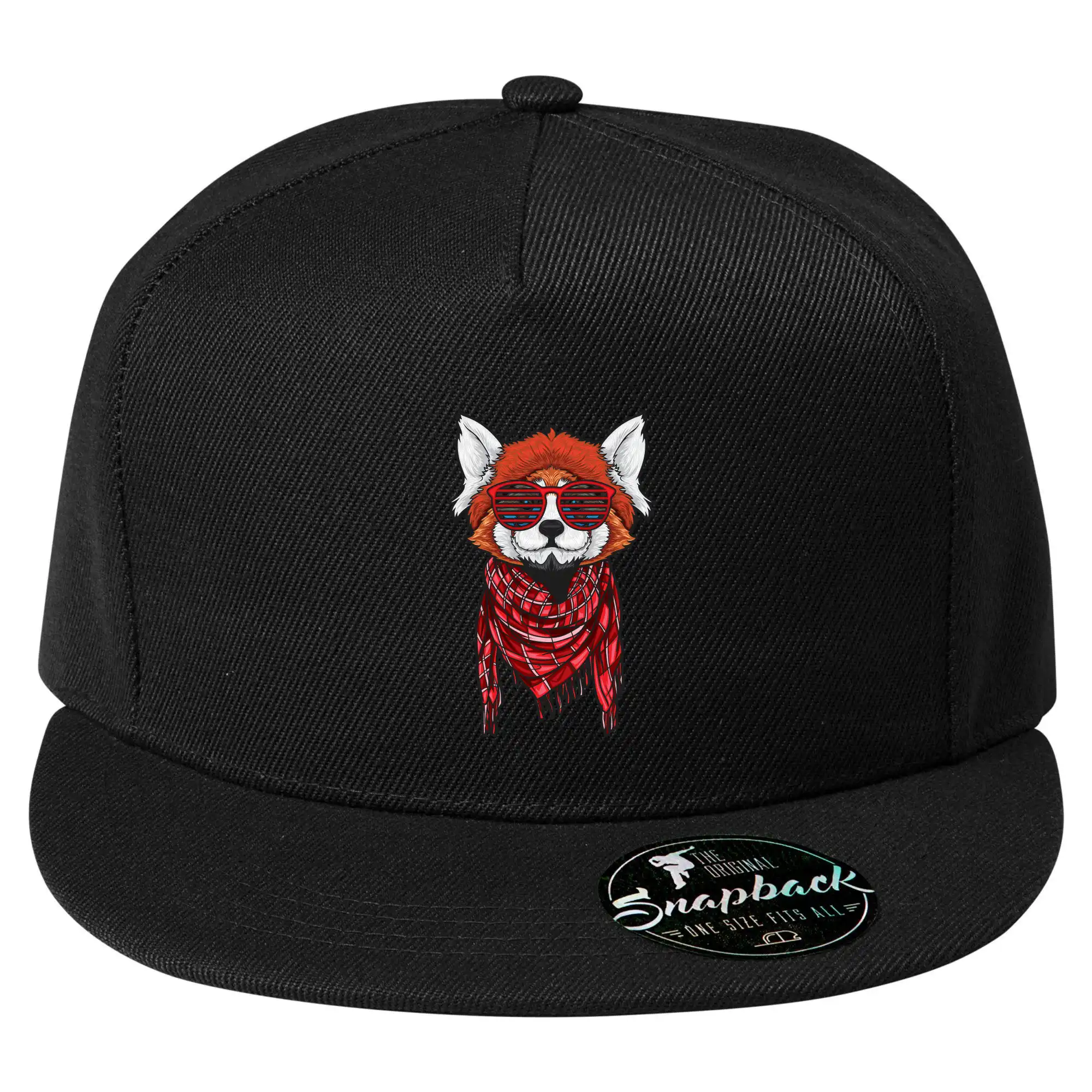 Červená panda hipster