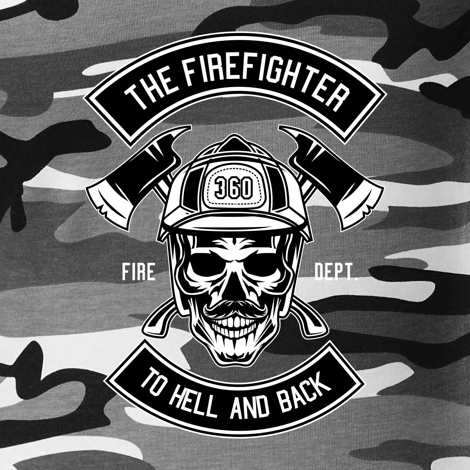 Lebka hasič do pekla a zpátky