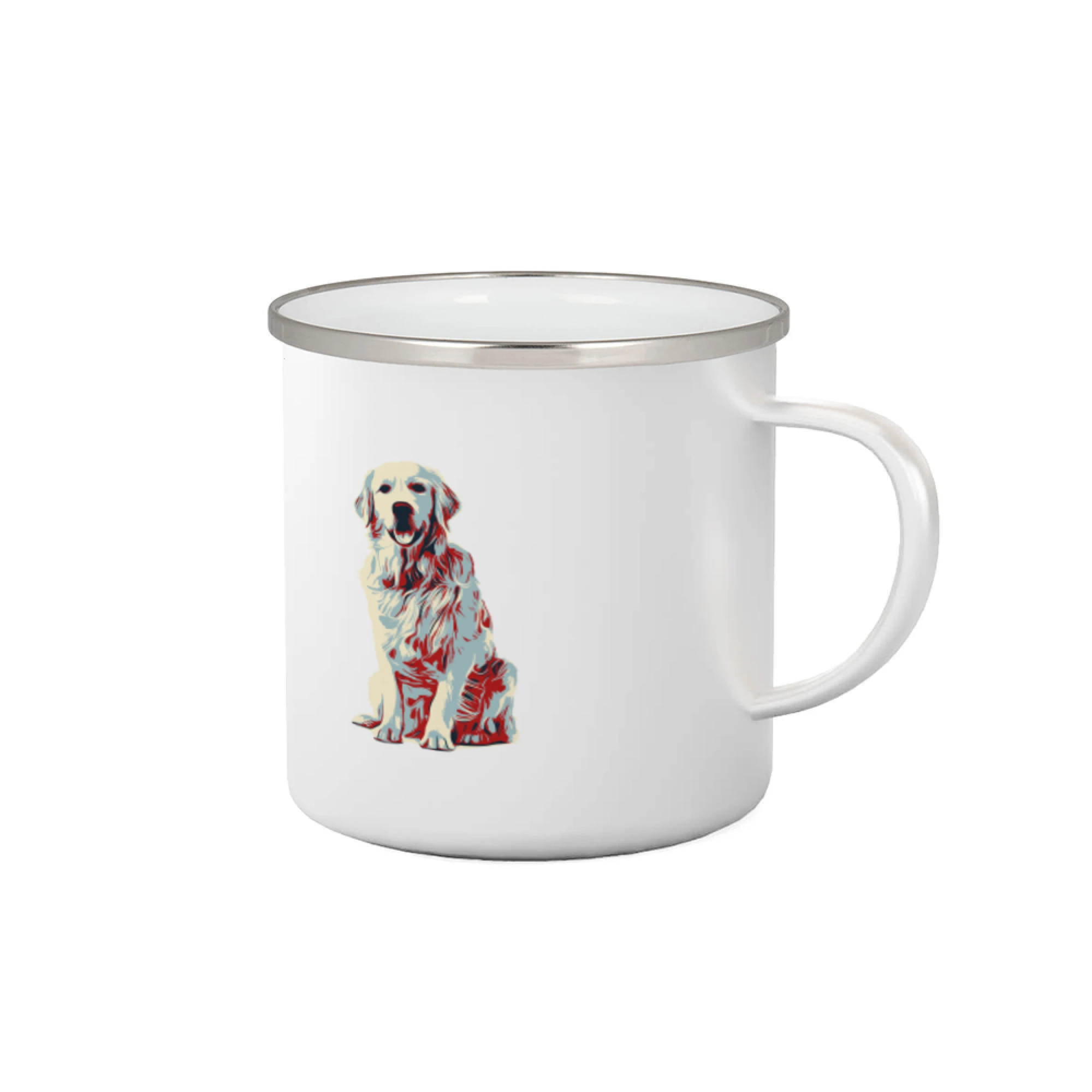 Labrador - Zlatý retriever vintage - Plecháčik