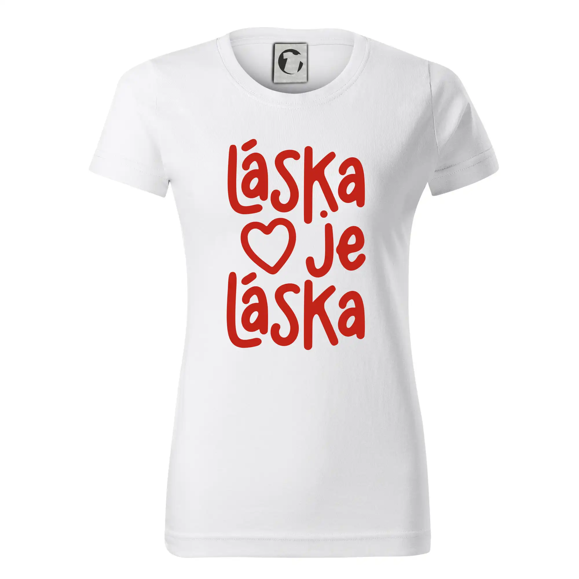 Tričká pre LGBT a Queer komunitu - Láska je láska - Dámske tričko basic - ľahko voľnejšie a dlhšie