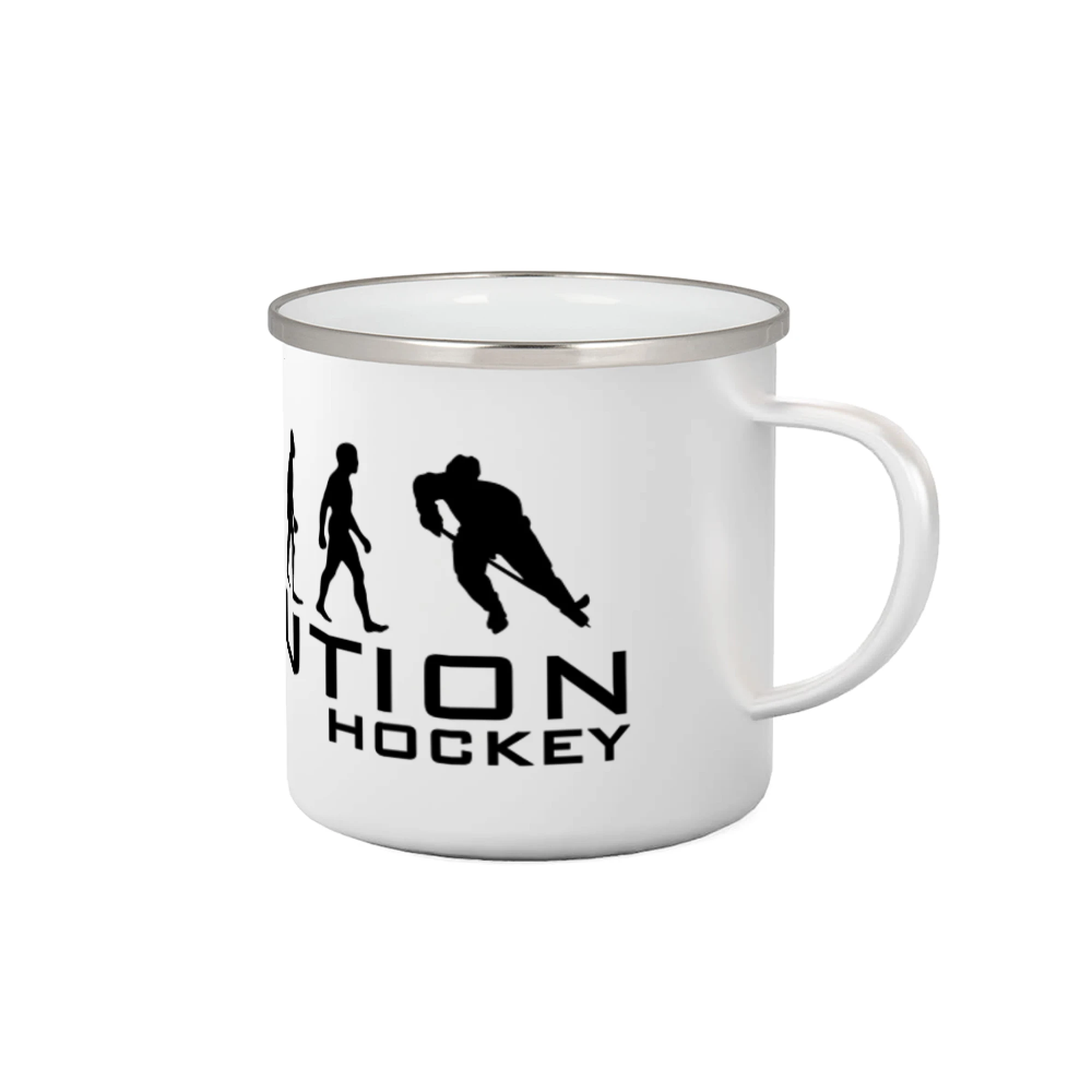 Tričká s potlačou evolúcia - Evolúcia Hockey - hráč - Plecháčik