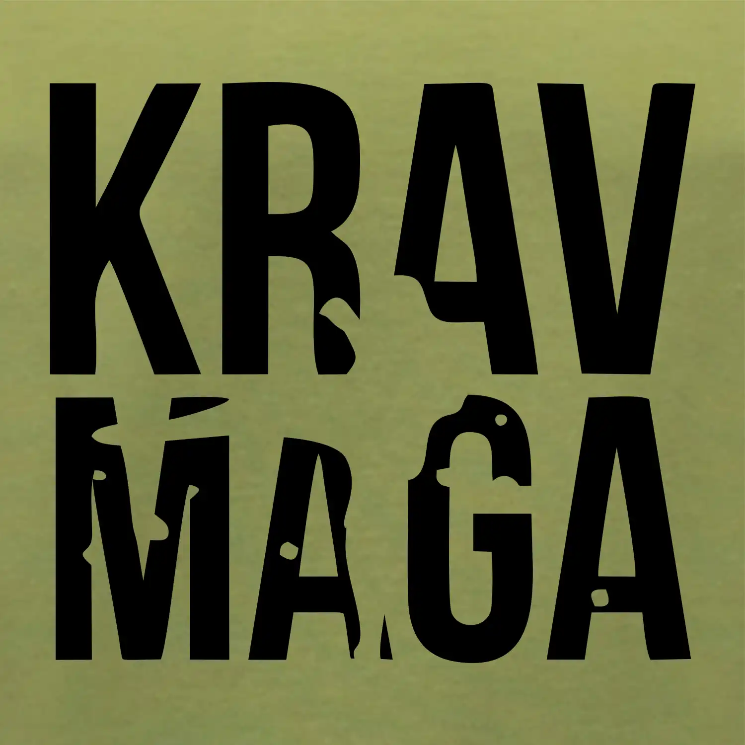 Nápis Krav Maga