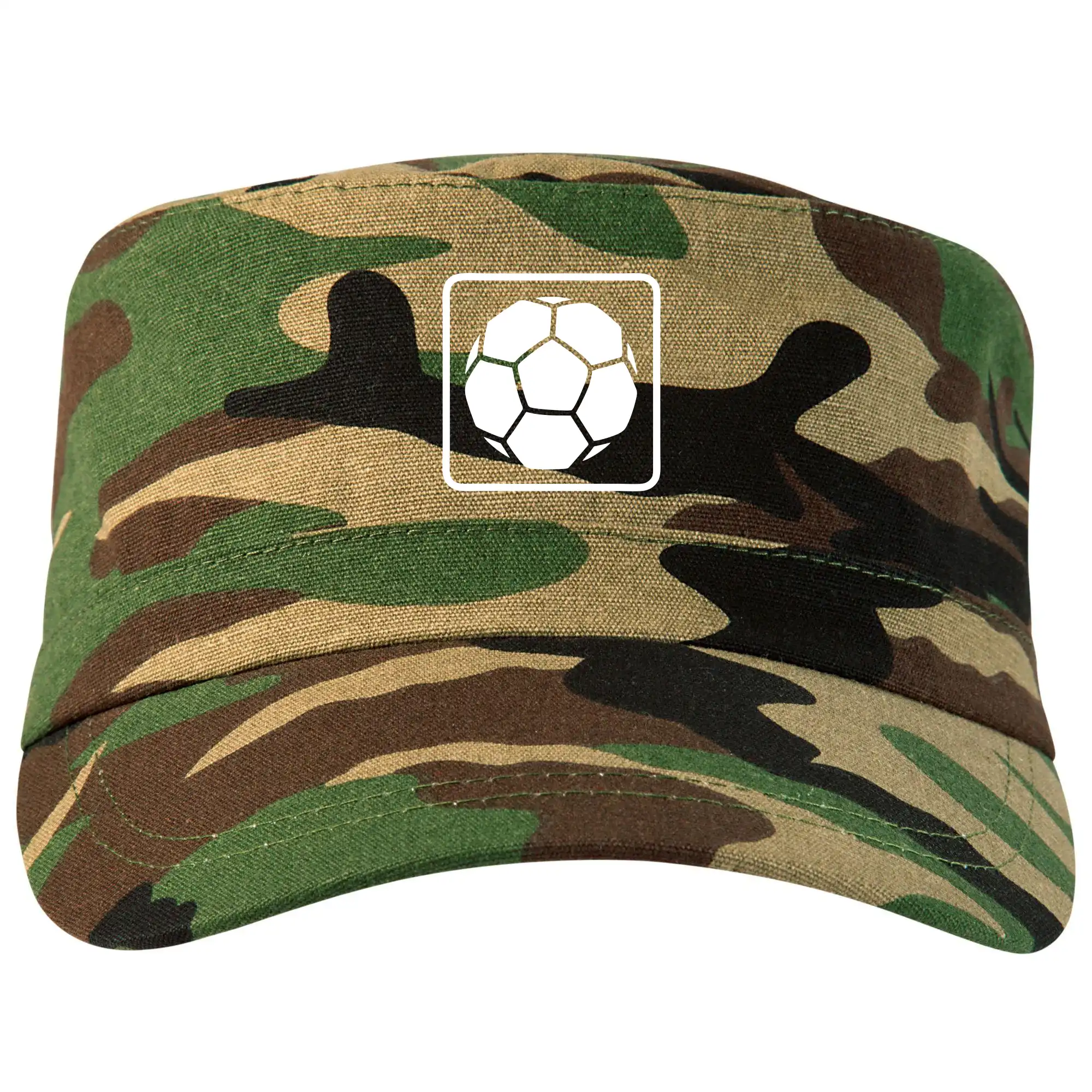 Tričká pre futbalistov - Fotbalová lopta emblem - Šiltovka CAMO