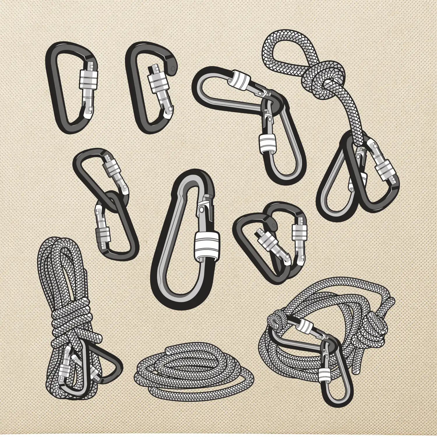 Horolezecké karabiny