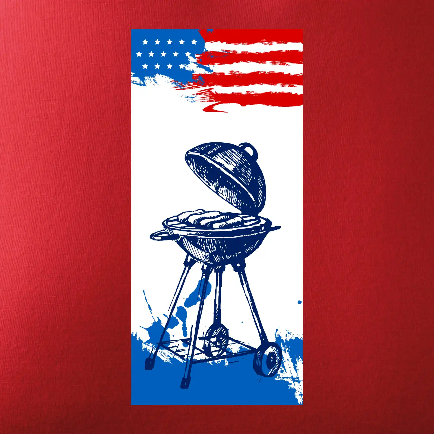 USA BBQ draw grill