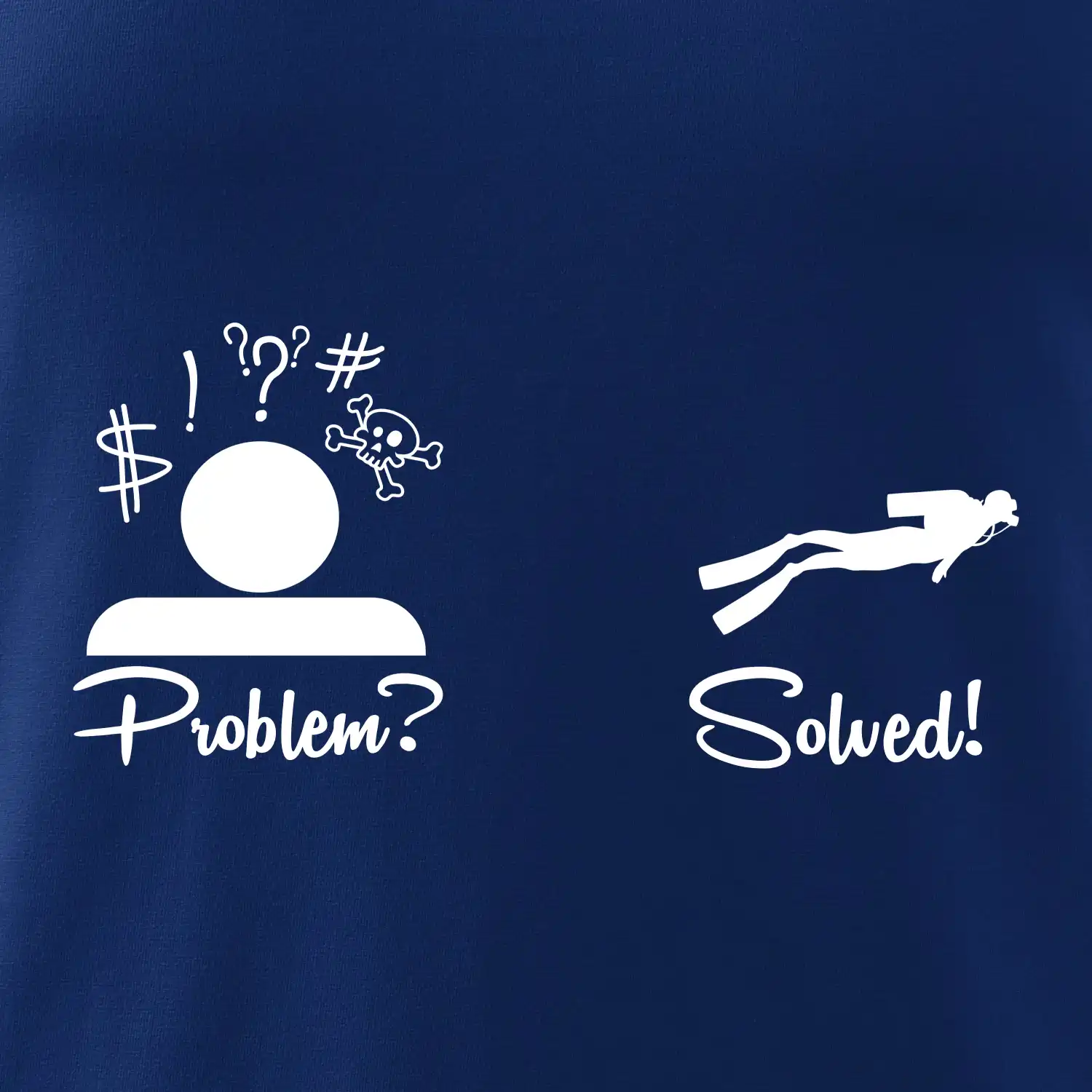 Problem solved - potápění