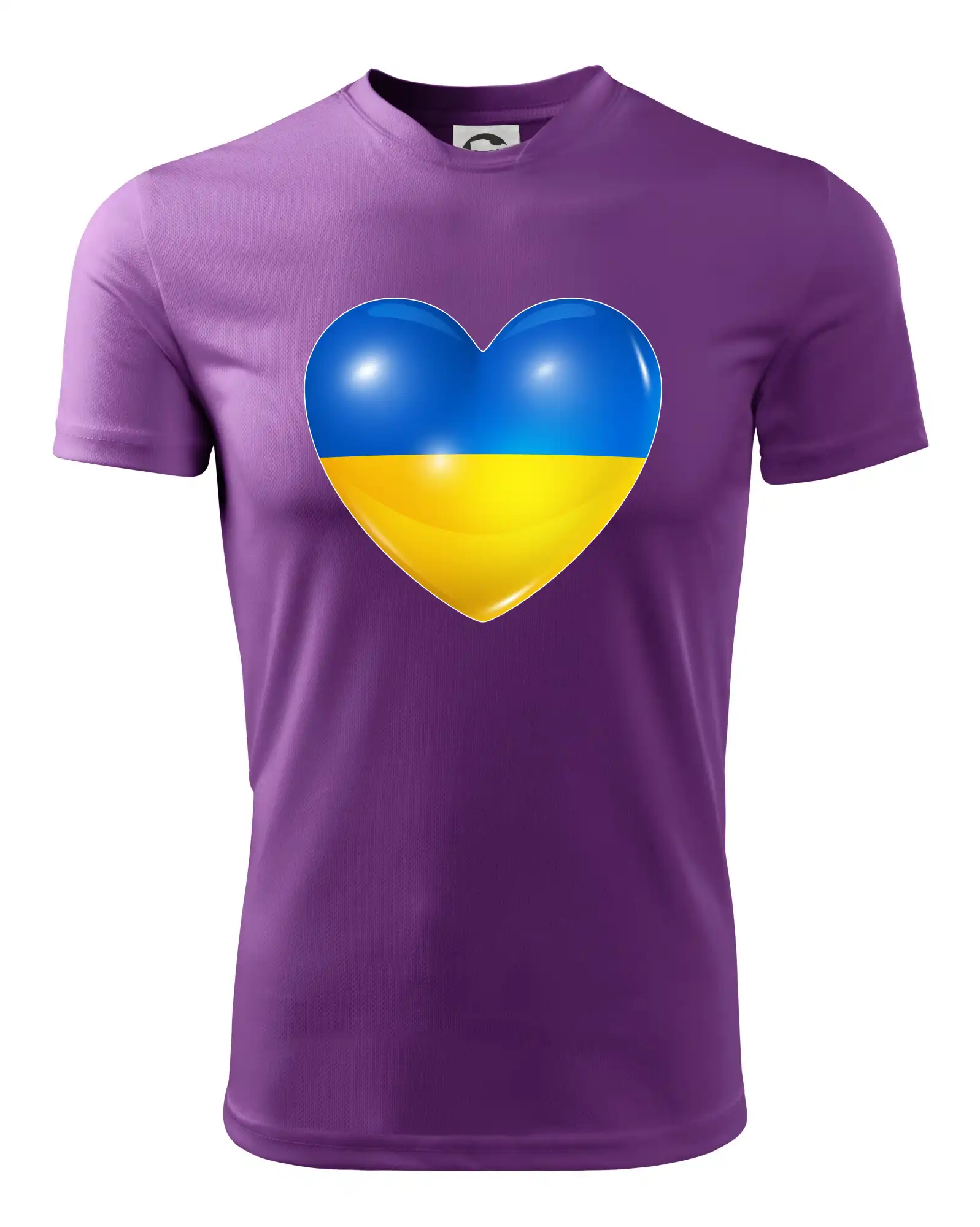 Ukrajina srdce vlajka