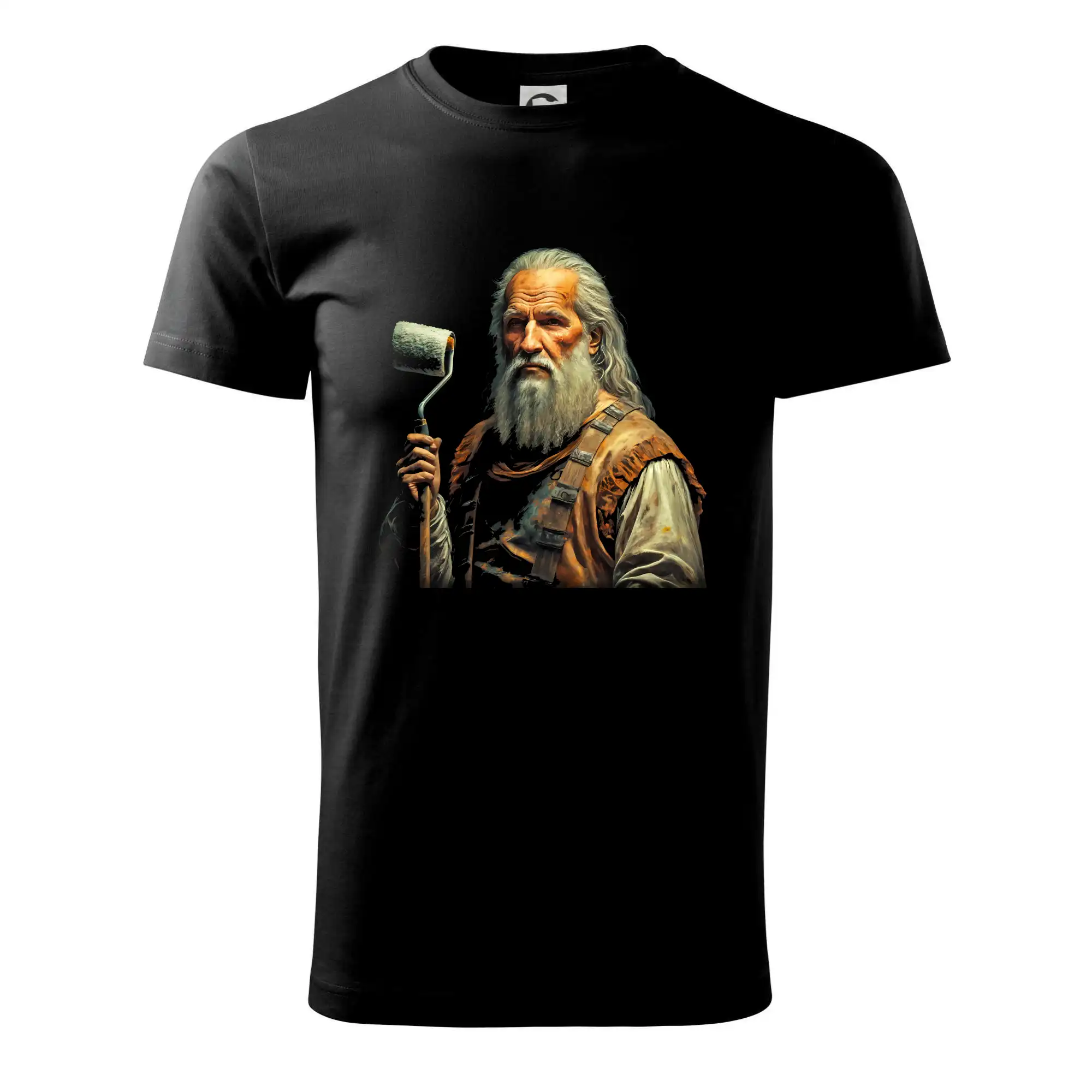 Grafické tričká - Leonardo da Vinci malíř pokojů - Pánske tričko nižšej gramáže