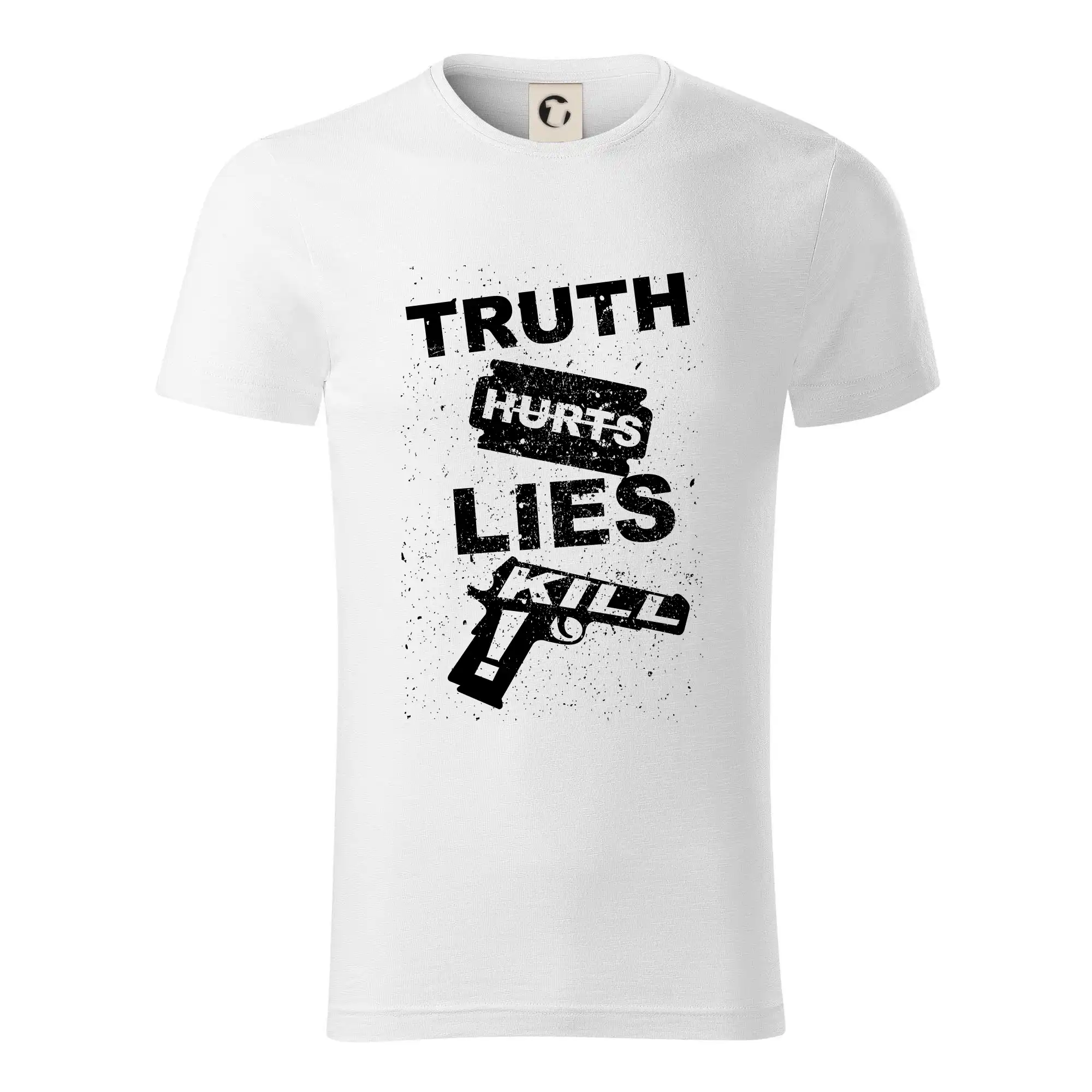 Truth Hurts lies kill - Tričko z organickej bavlny