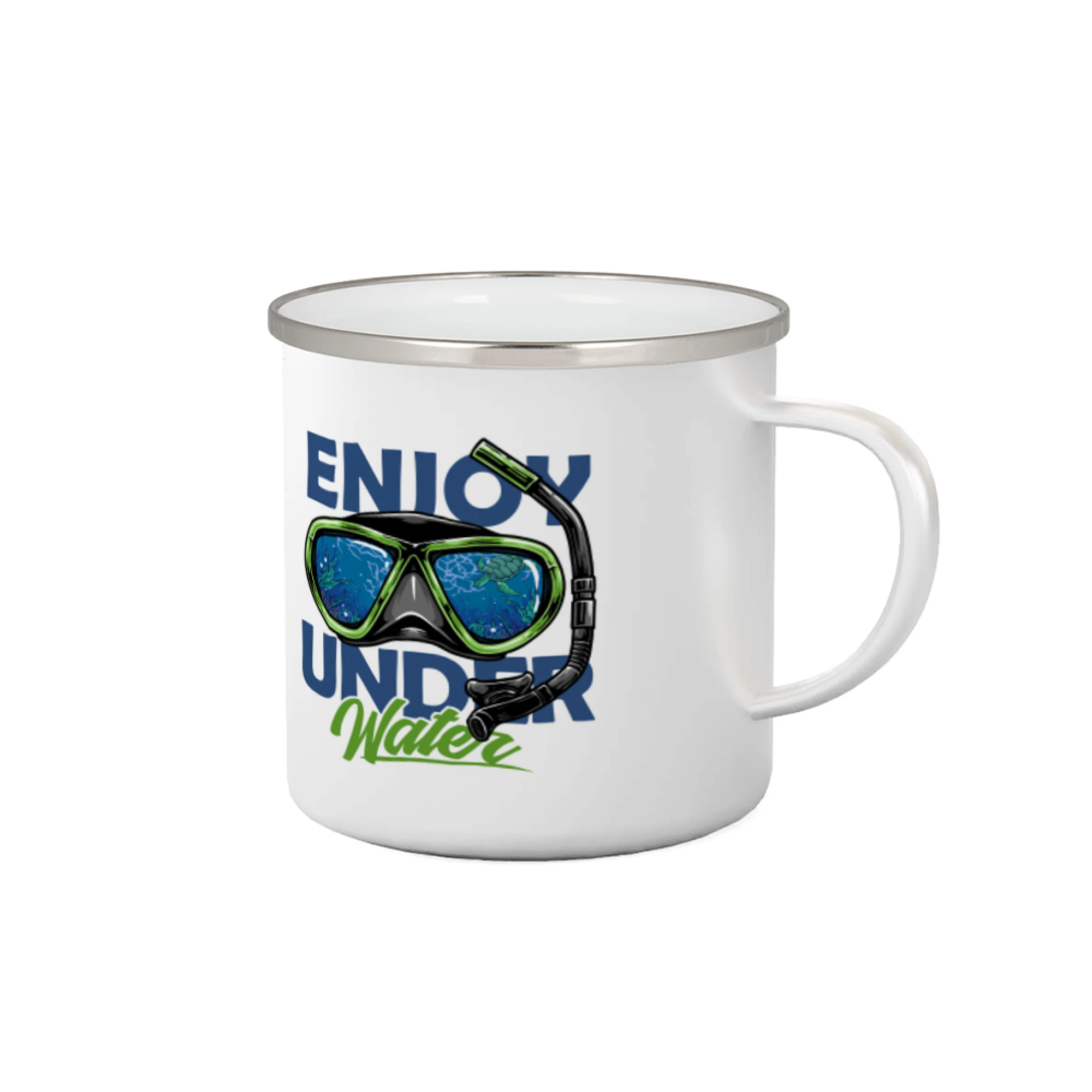 Potápačské tričká - Enjoy Under Water - Plecháčik