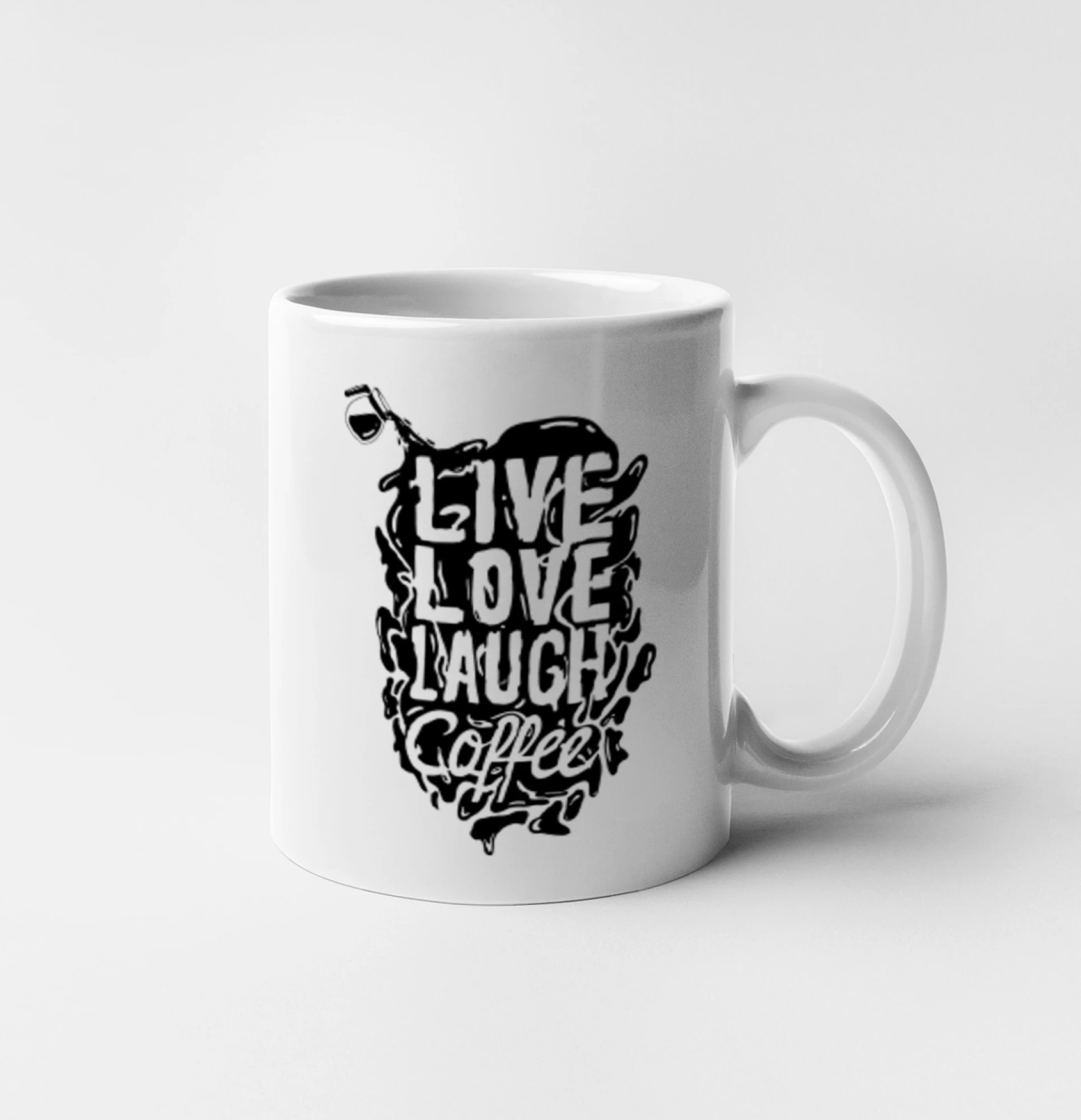 Live love laugh coffee