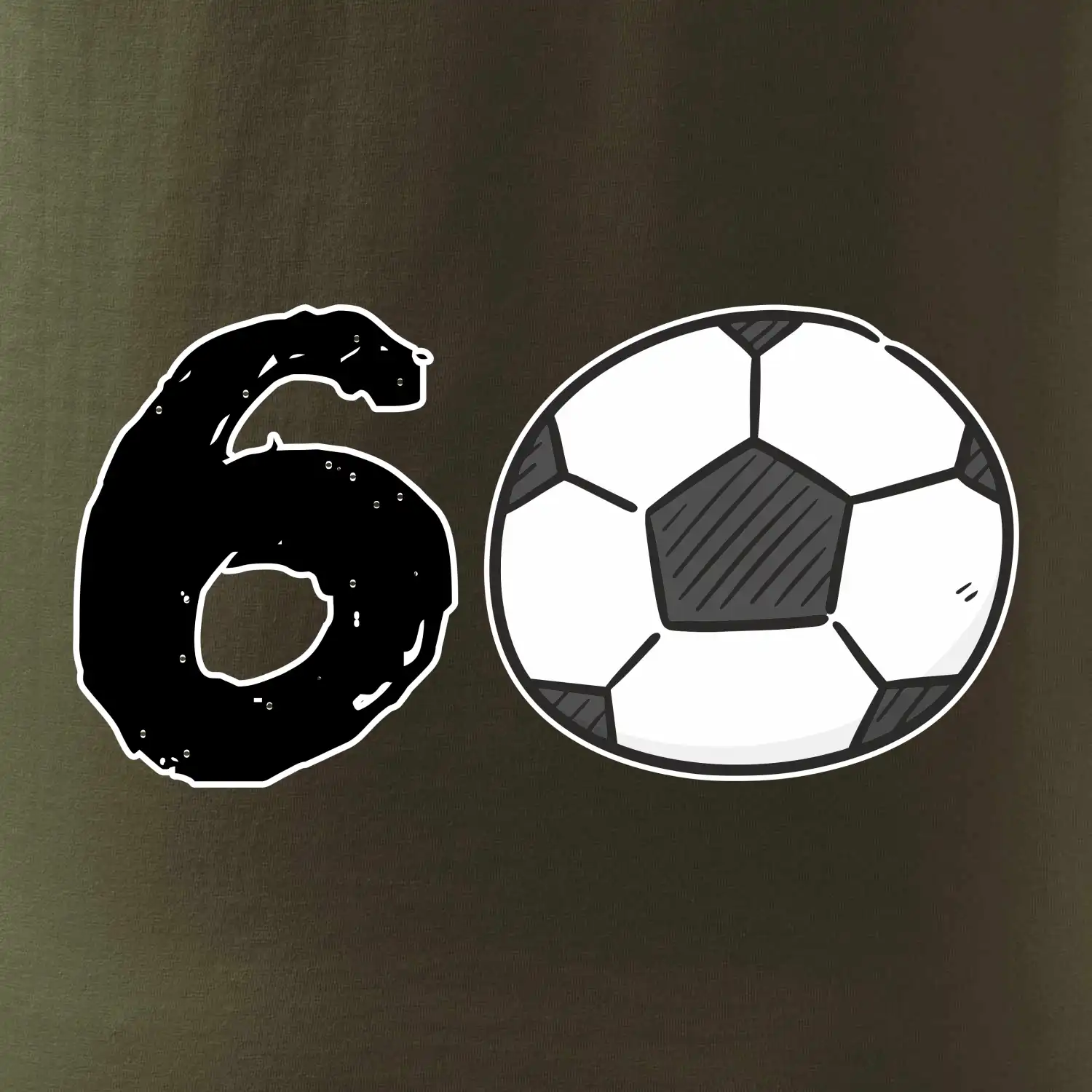 Fotbal kulaté narozeniny 60