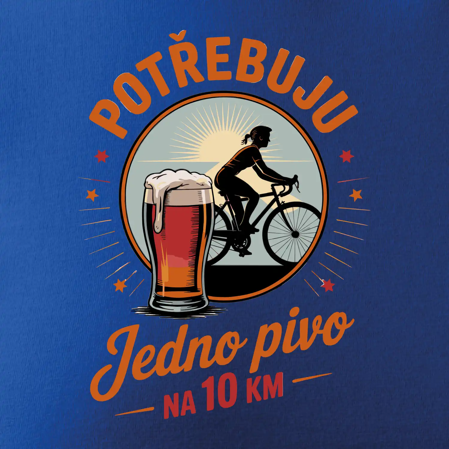 Potřebuju jedno pivo na 10 km