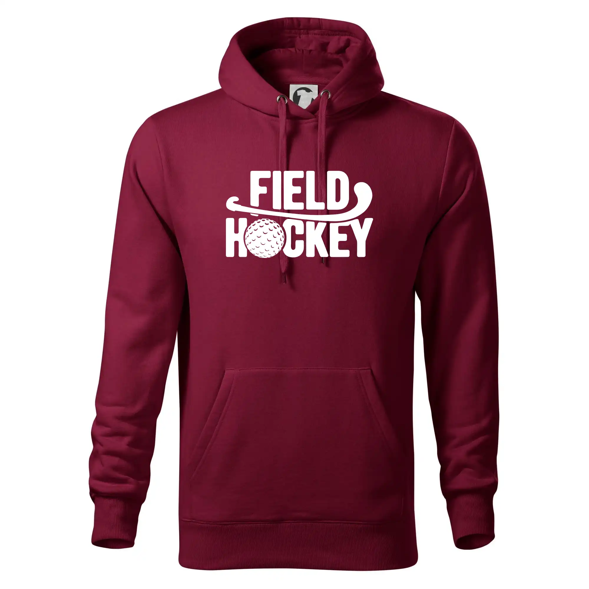Field hockey míček a nápis