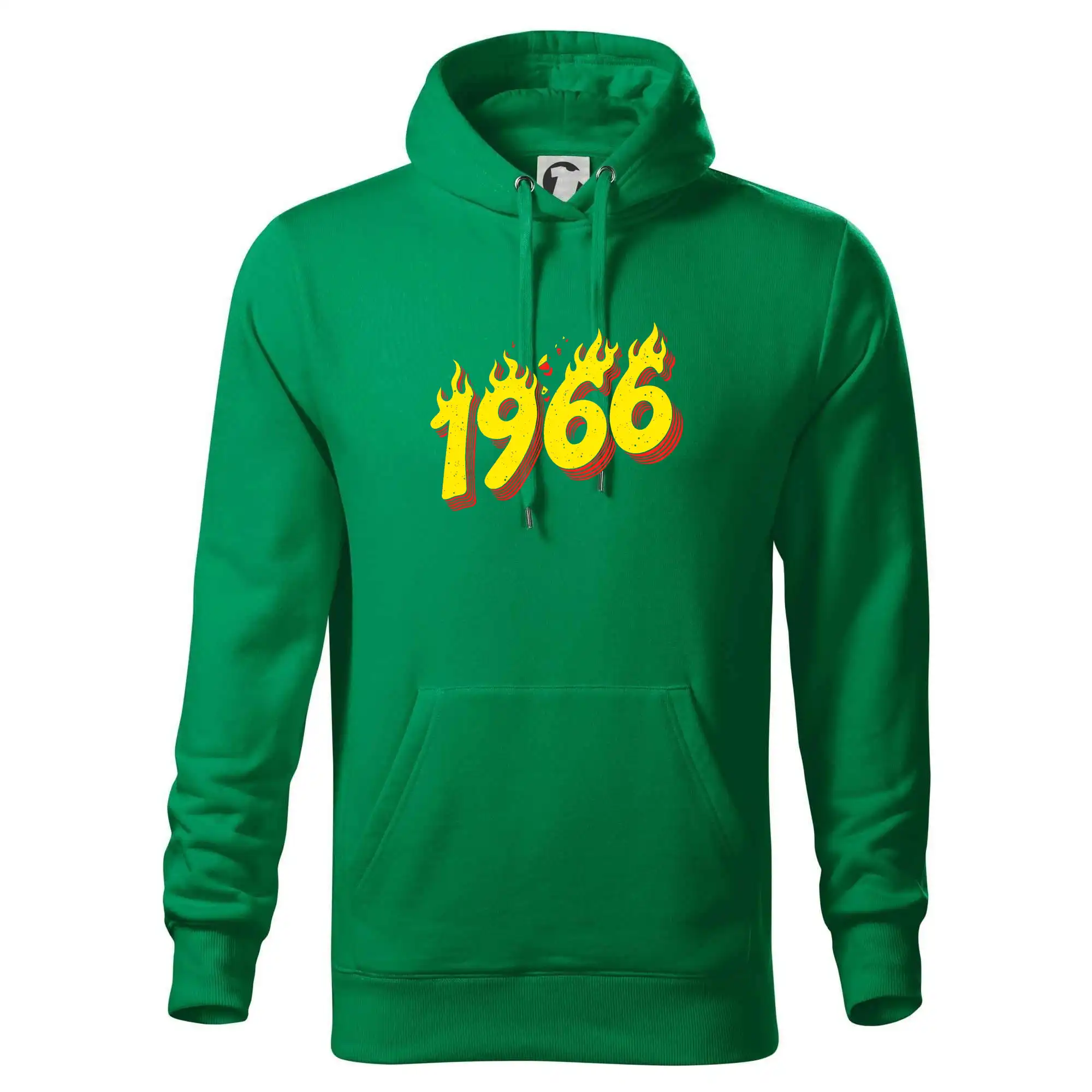 Trička s ročníkom 1966 - Narodeniny v ohni 1966 - Mikina pánska Cape s kapucňou