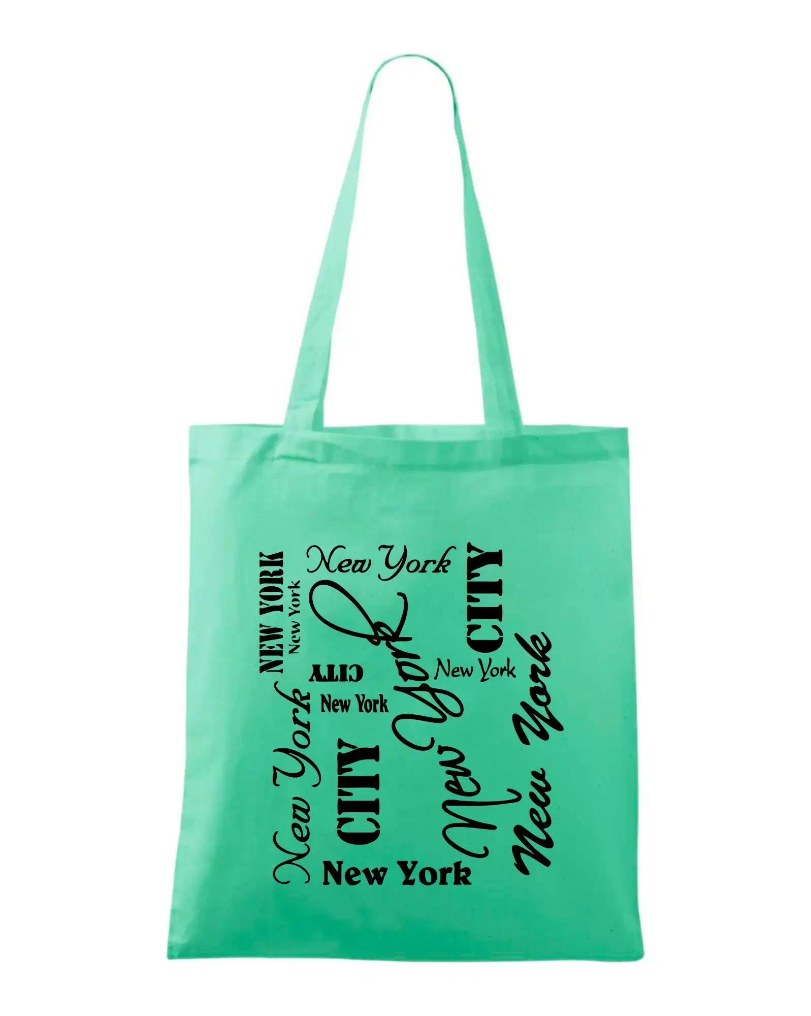 Tričká USA - New York City font - Taška bavlnená