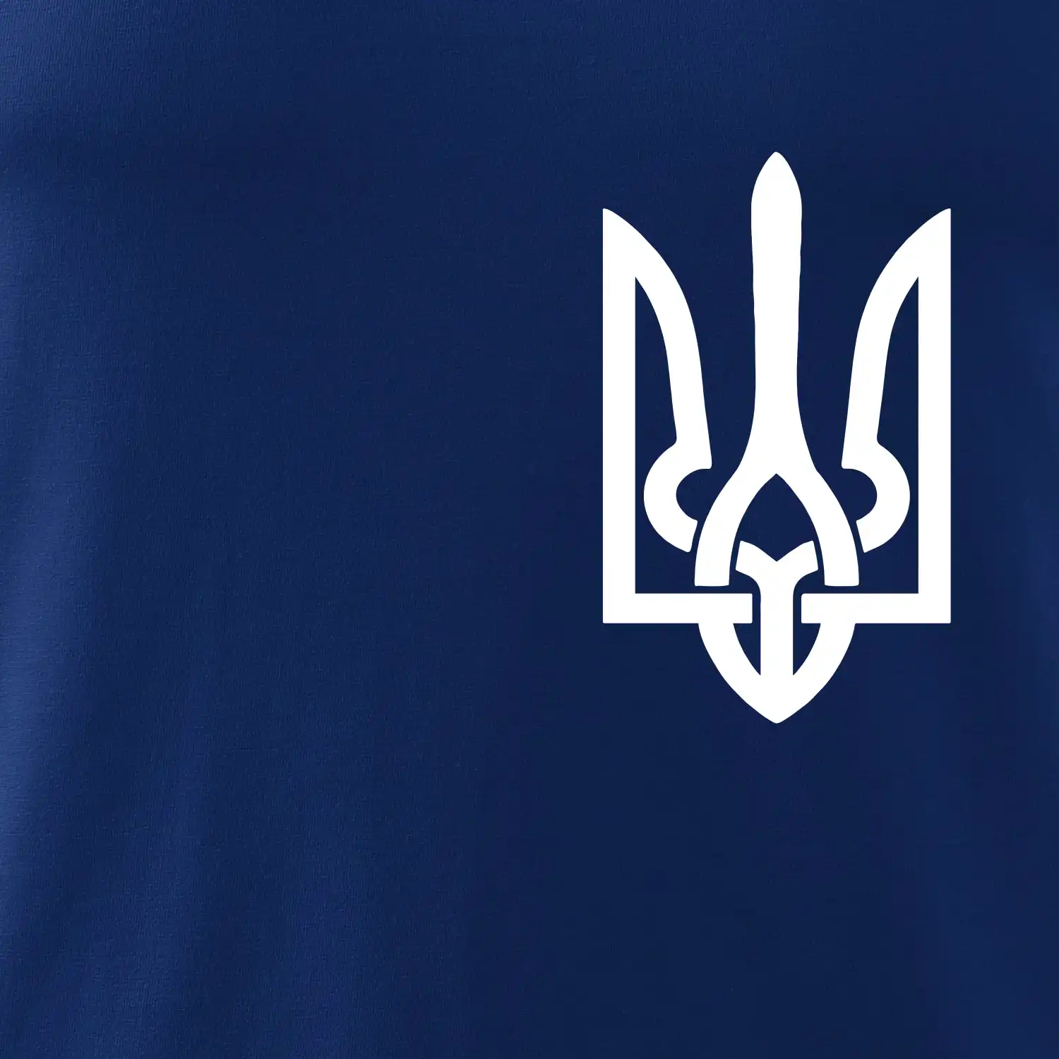 Ukrajina trojzubec prso