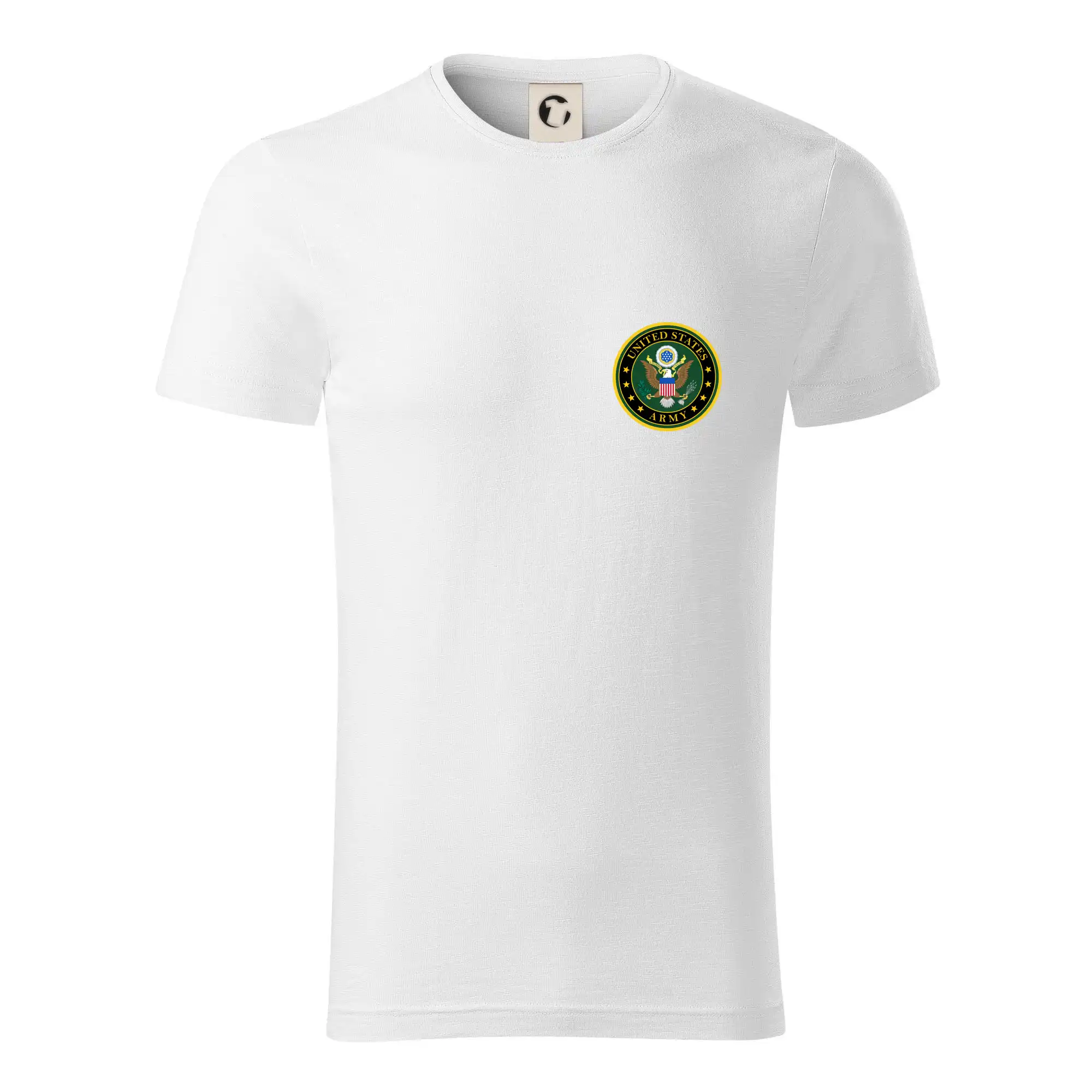 United States Army barevné - Tričko z organickej bavlny