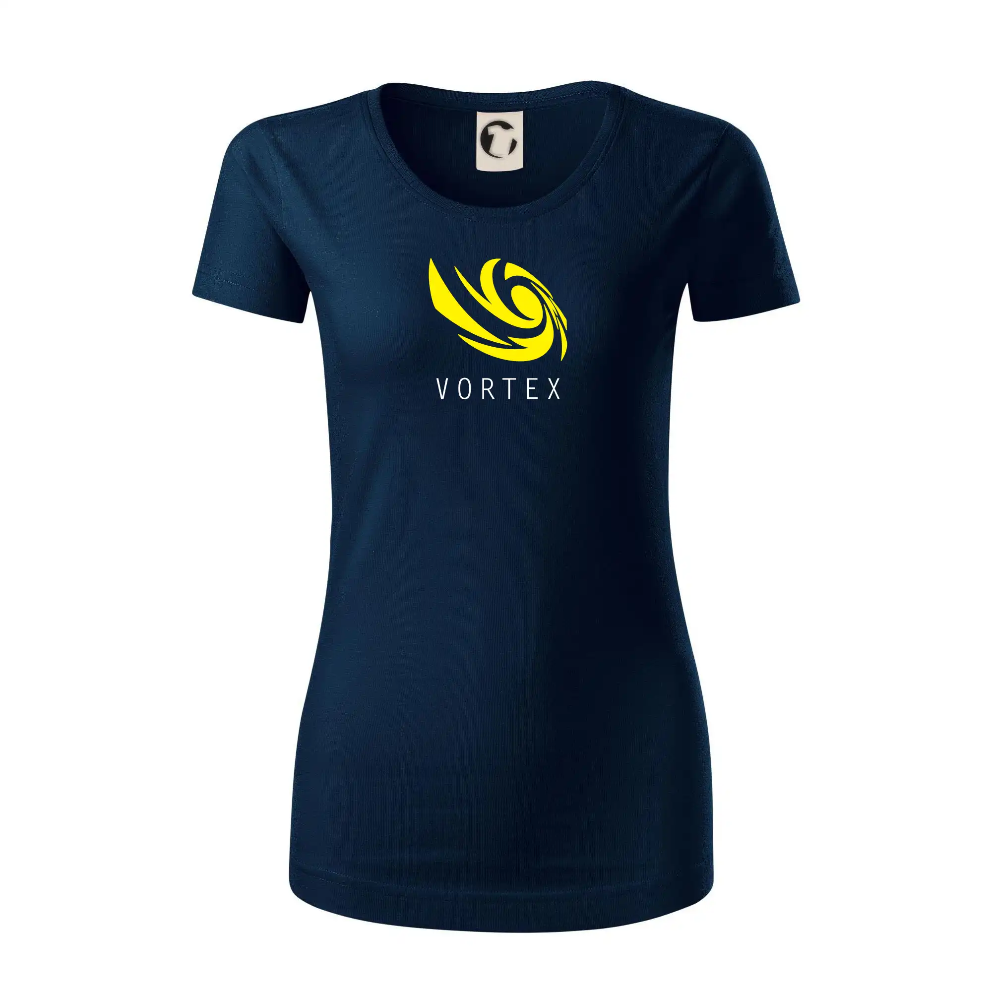 Tričká, mikiny a šiltovky pre Youtubery - Vortex logo farebné - Dámske tričko z organickej bavlny Origin (GOTS)