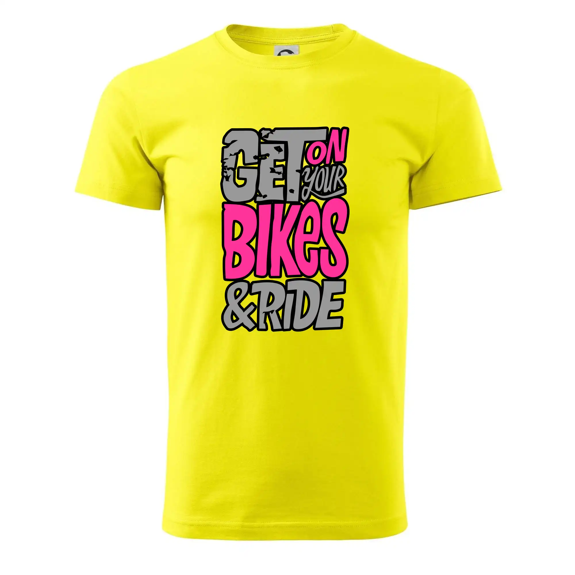 Tričko ako darček pre cyklistu - Get on your bikes - Pánske tričko nižšej gramáže