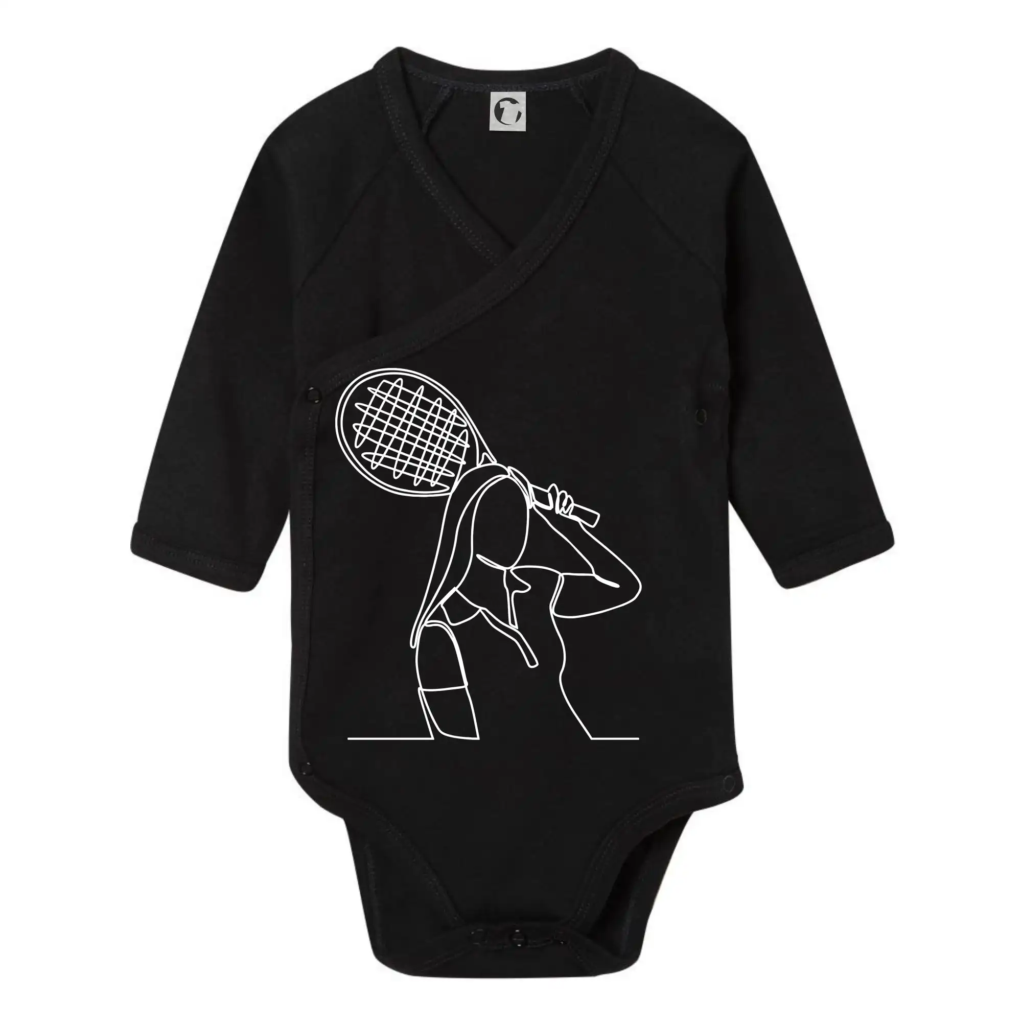 Tenistka  jednim tahem