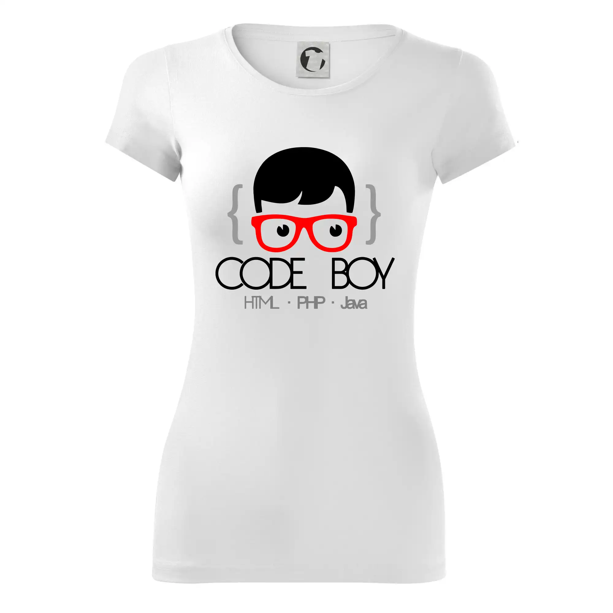 Tričká pre ajťákov - Code Boy - Dámske tričko Glance - Priliehavejší strih