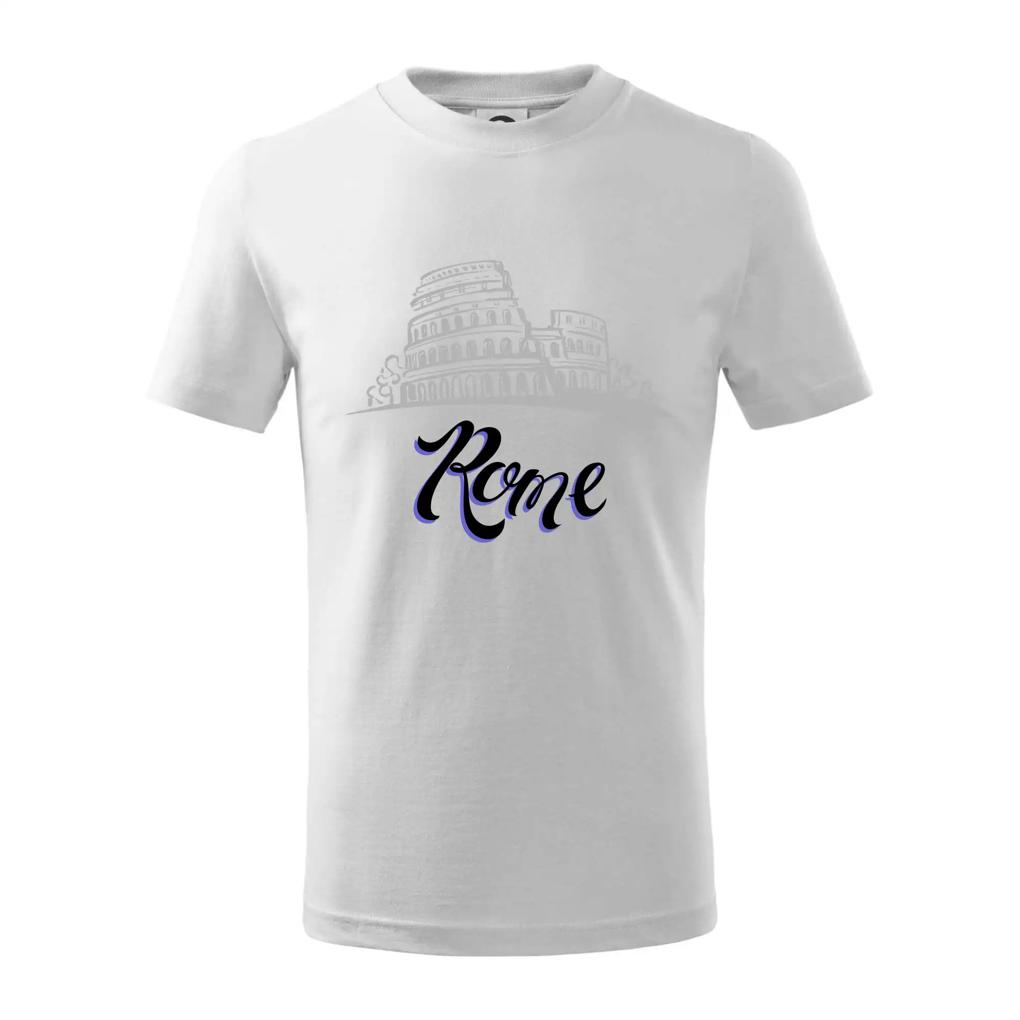 Tričká Taliansko - Roma Lettering - Tričko detské bavlnené
