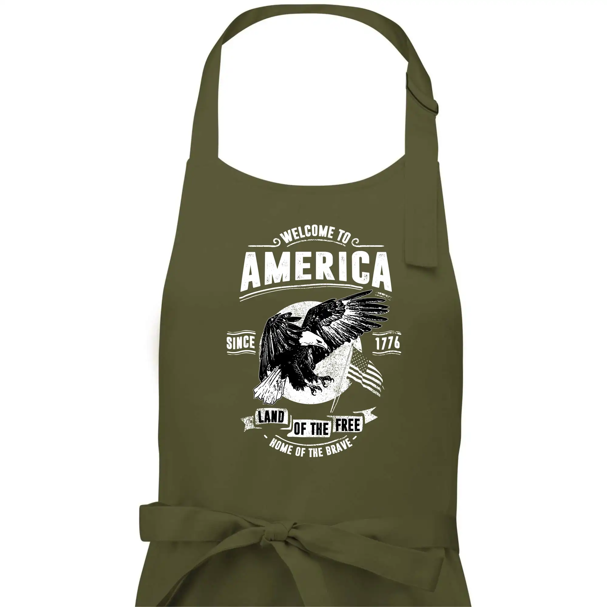Tričká USA - Welcome To America - Dámska zástera na varenie