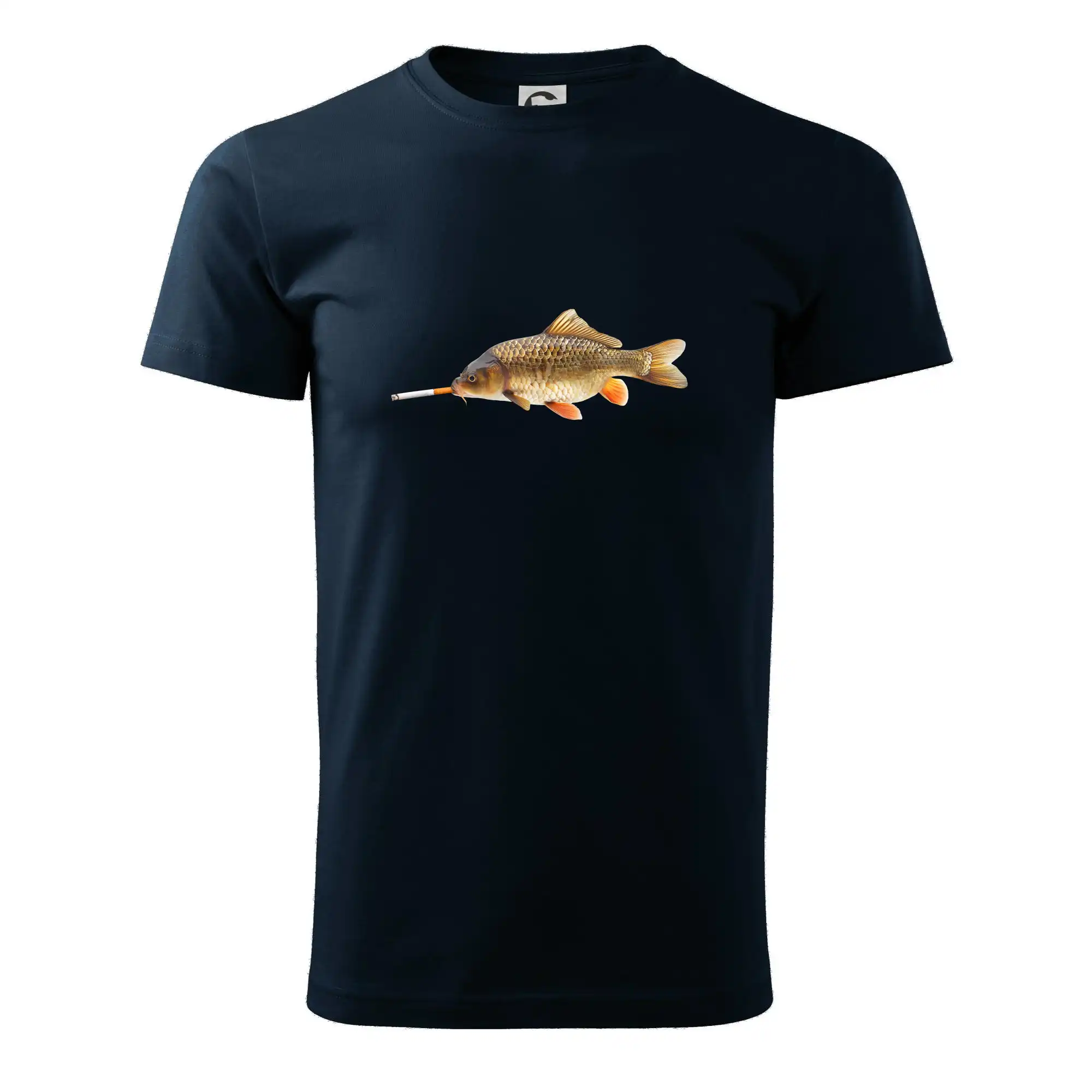 Tričká pre rybárov s potlačou - Smokin' fish - Pánske tričko nižšej gramáže