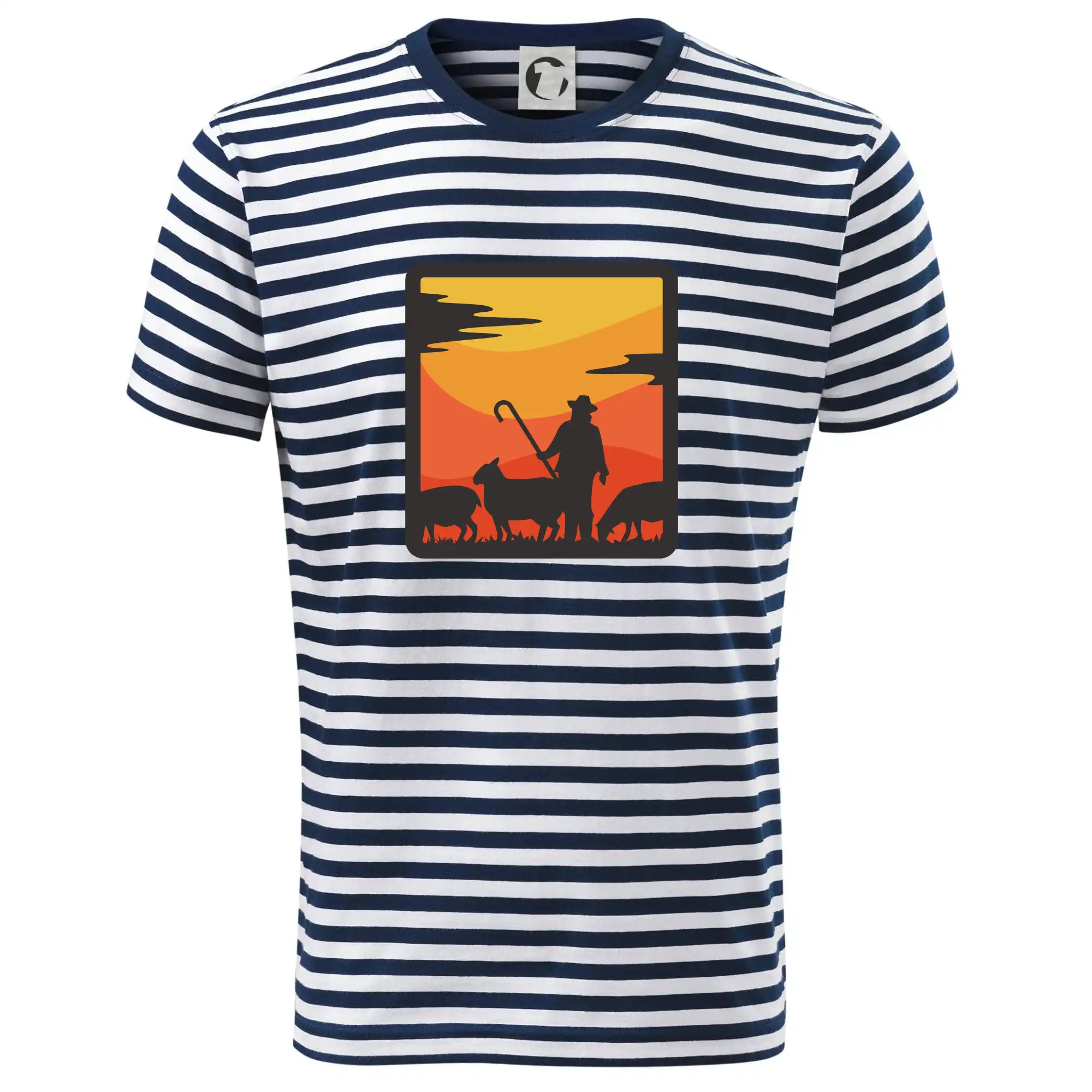 Tričká so zvieratami - Pastierec oviec - štvorec - Tričko na vodu