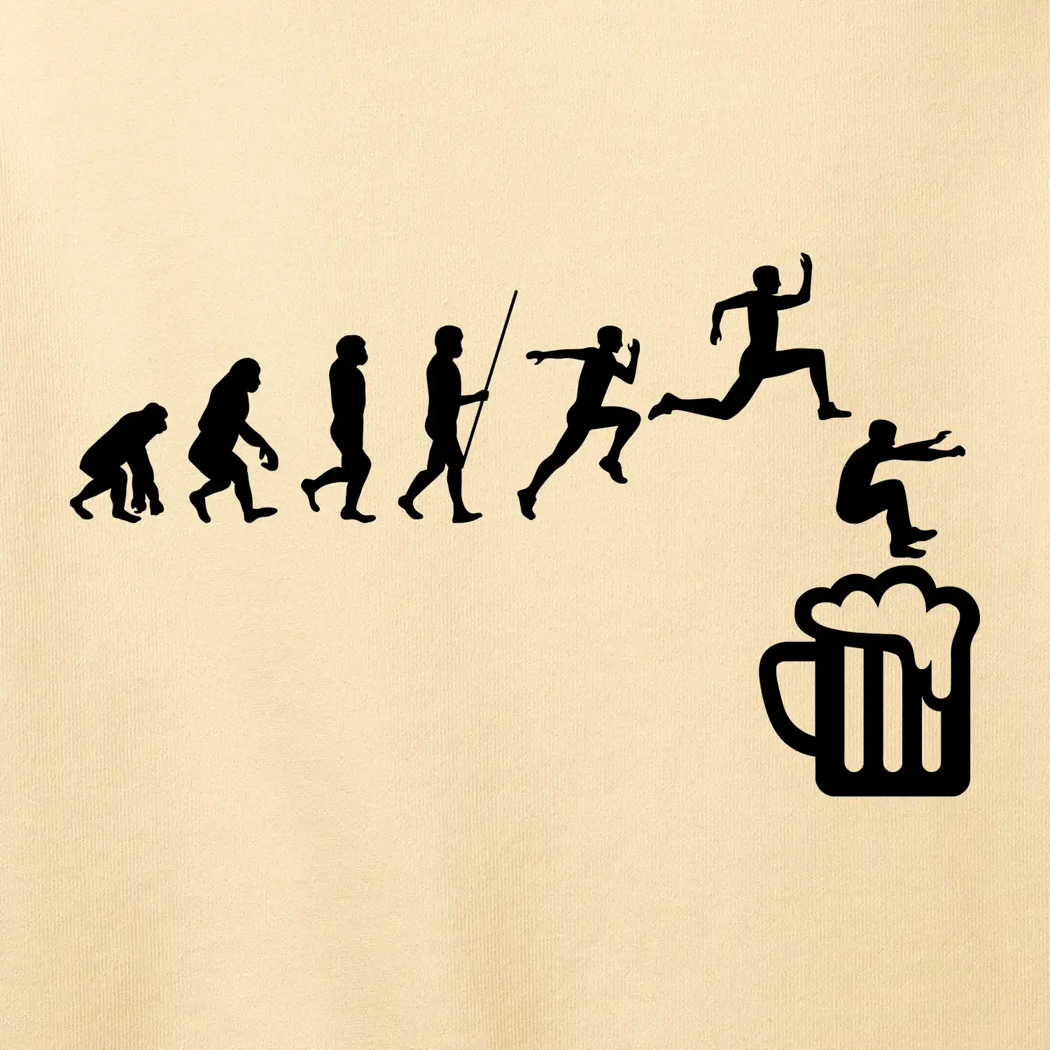 Evoluce pivo skok