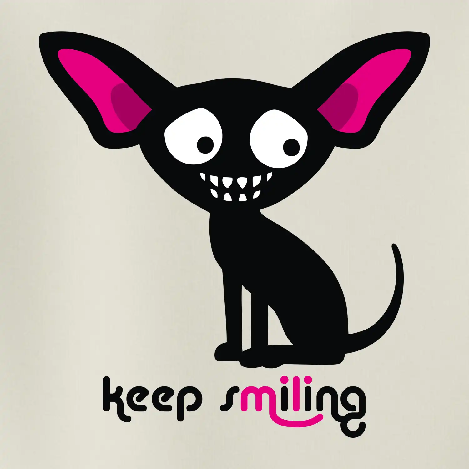 Keep smiling Čivava (Hana-creative)