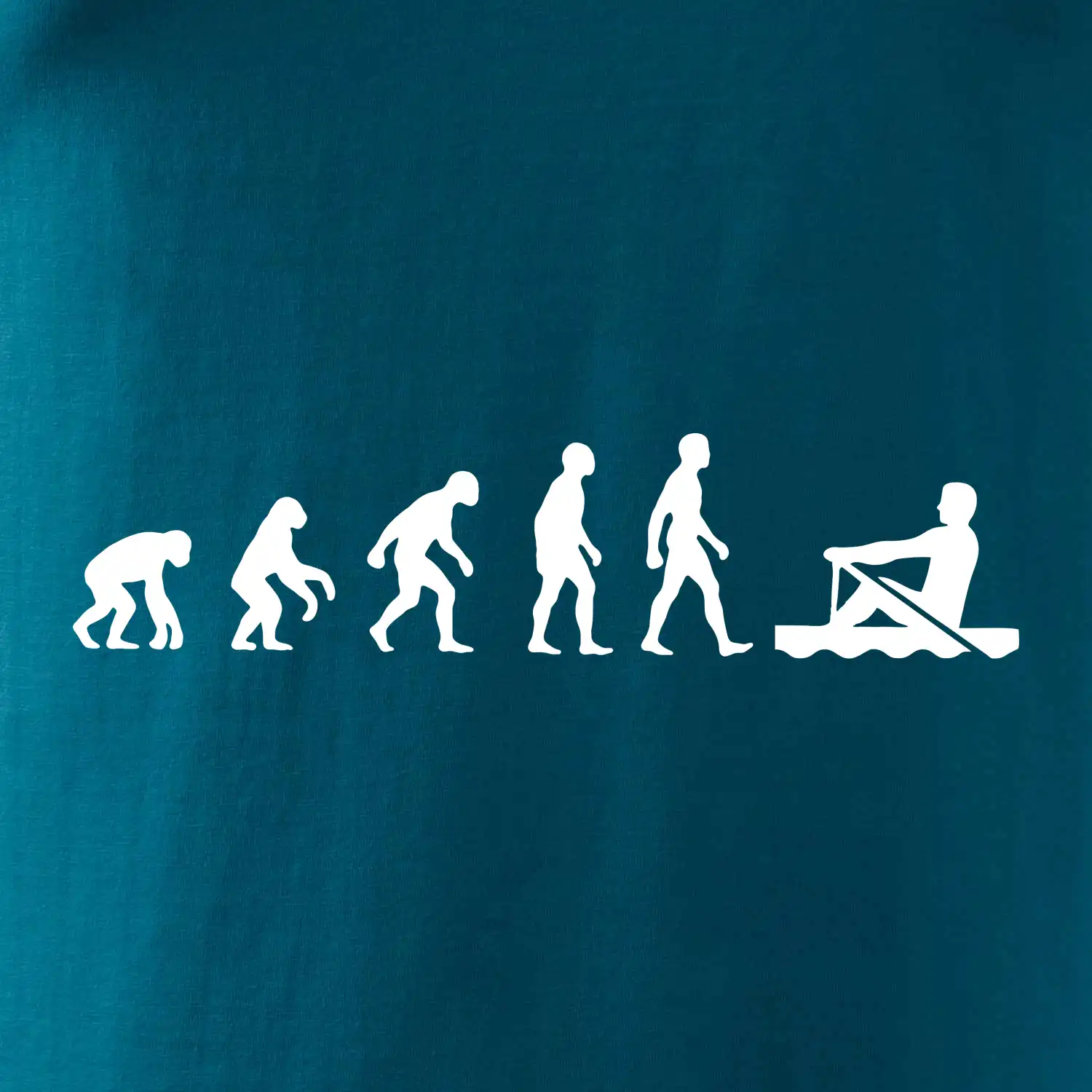 Evoluce veslování 1 človek