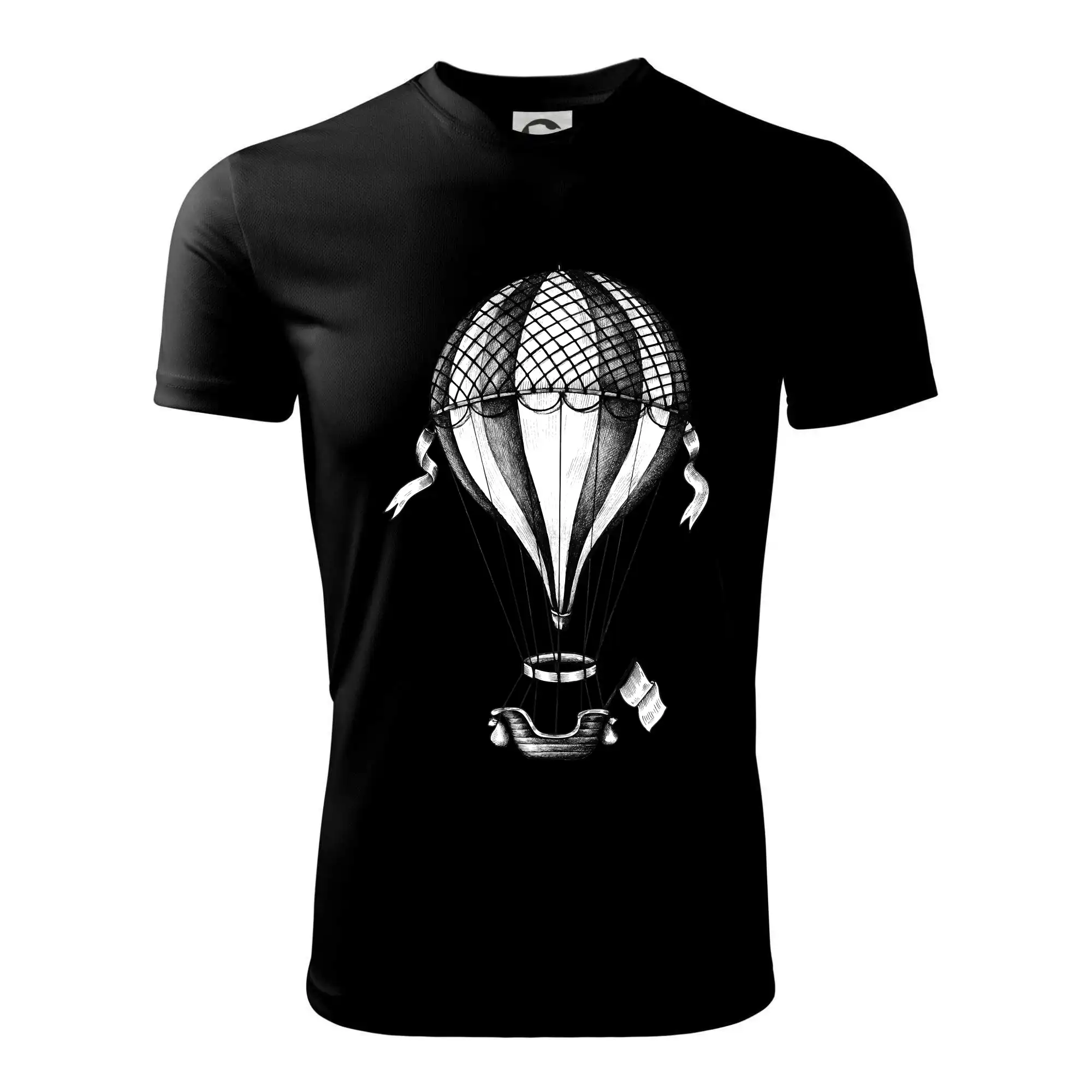 Horkovzdušný balón  kreslený