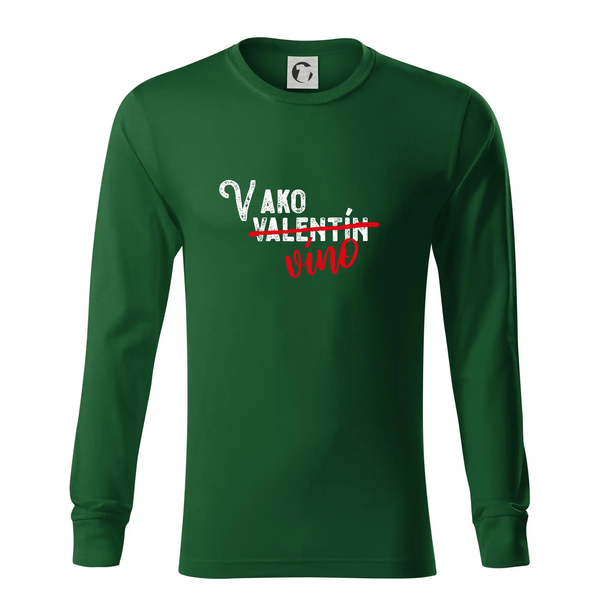 V ako Valentín víno