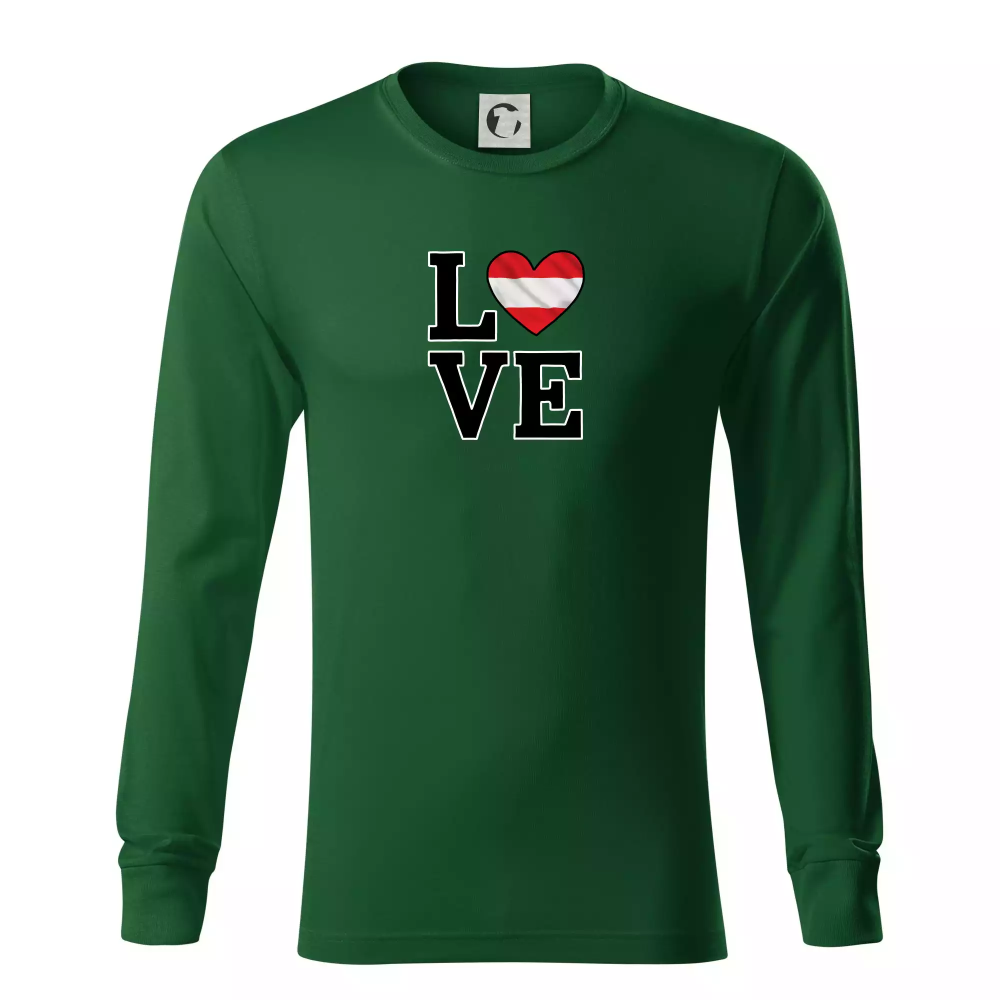 Love Rakouská vlajka