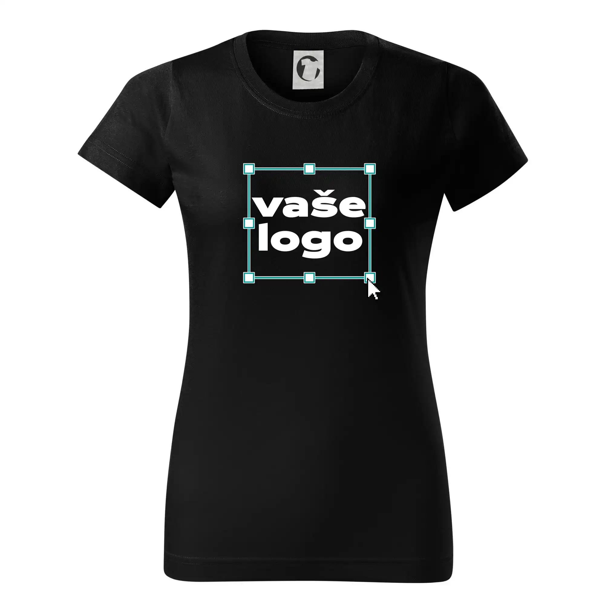 MyShirt tričká - Vlastné logo - Tričko alebo mikina - Dámske tričko basic - ľahko voľnejšie a dlhšie