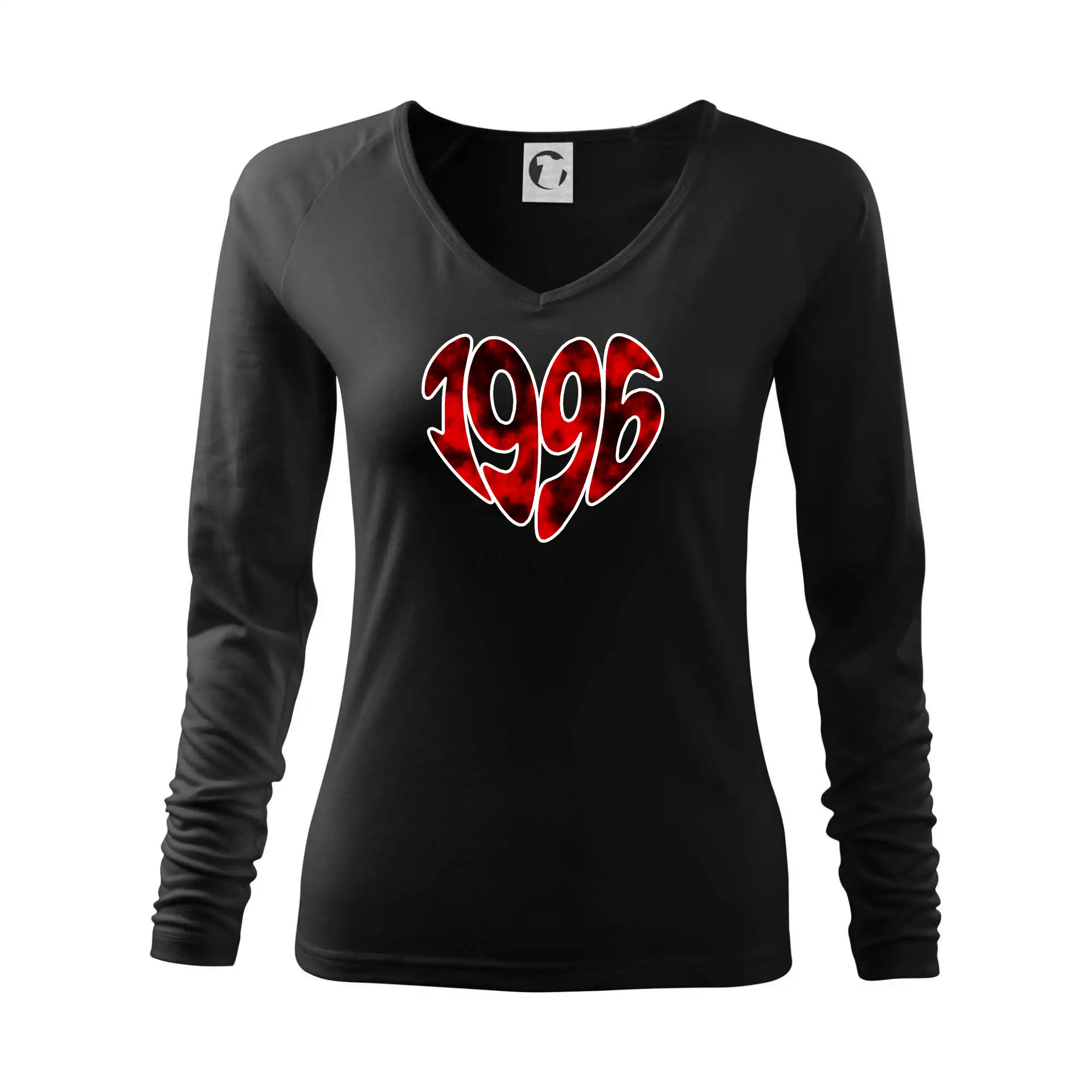 Trička s ročníkom 1996 - 1996 v srdci - Tričko dámske Elegance