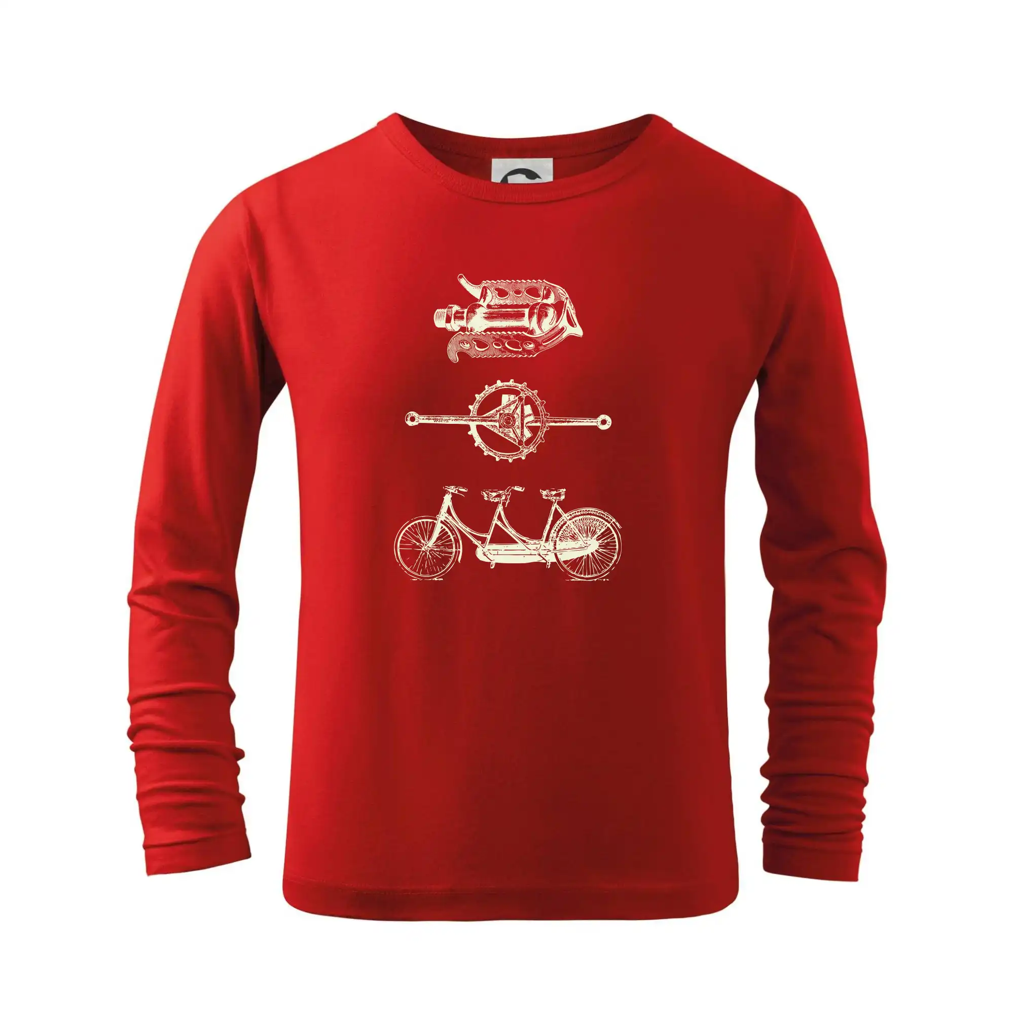 Tričko ako darček pre cyklistu - Cycling vintage - Tričko detské Long Sleeve