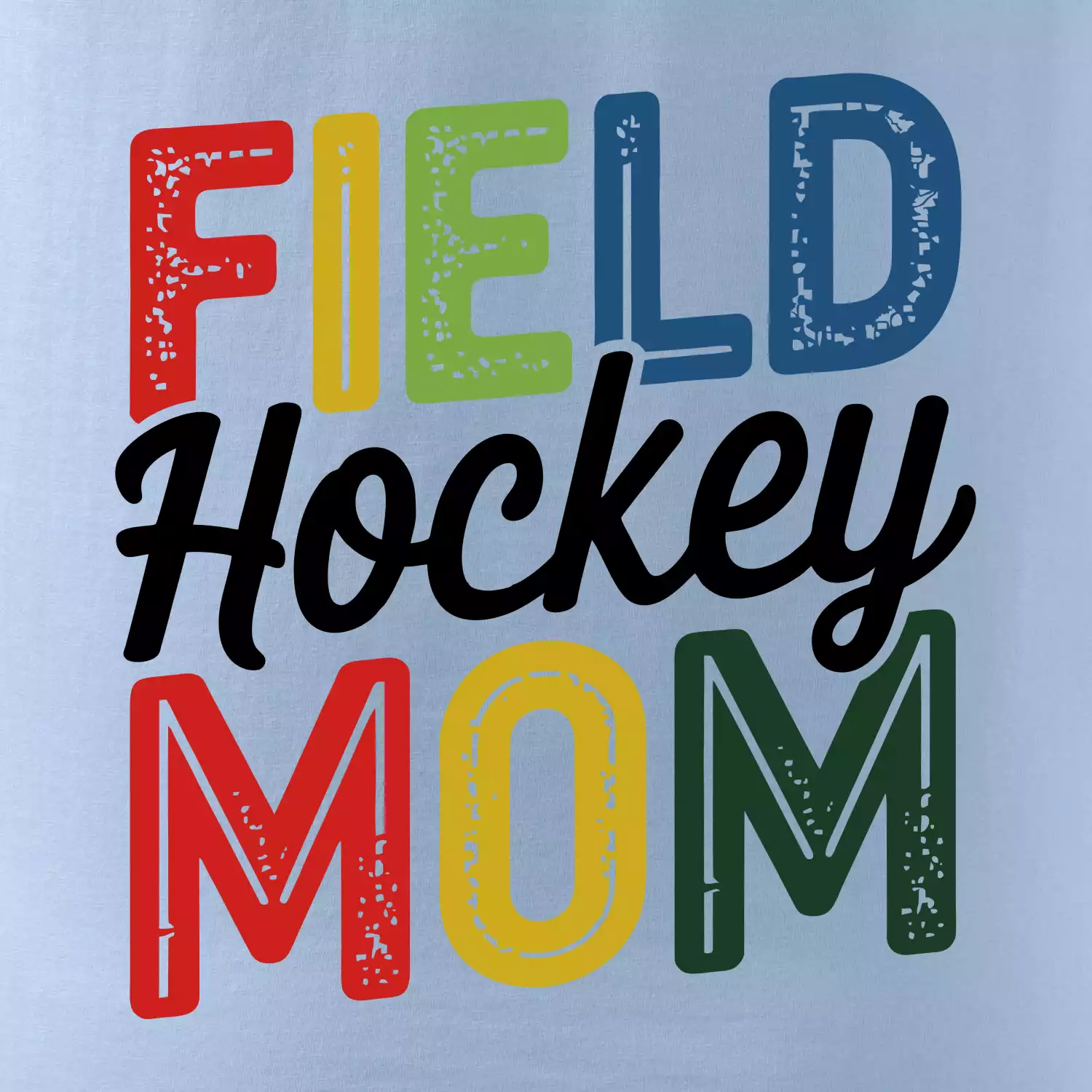 Field hockey mom - tiskací a psací