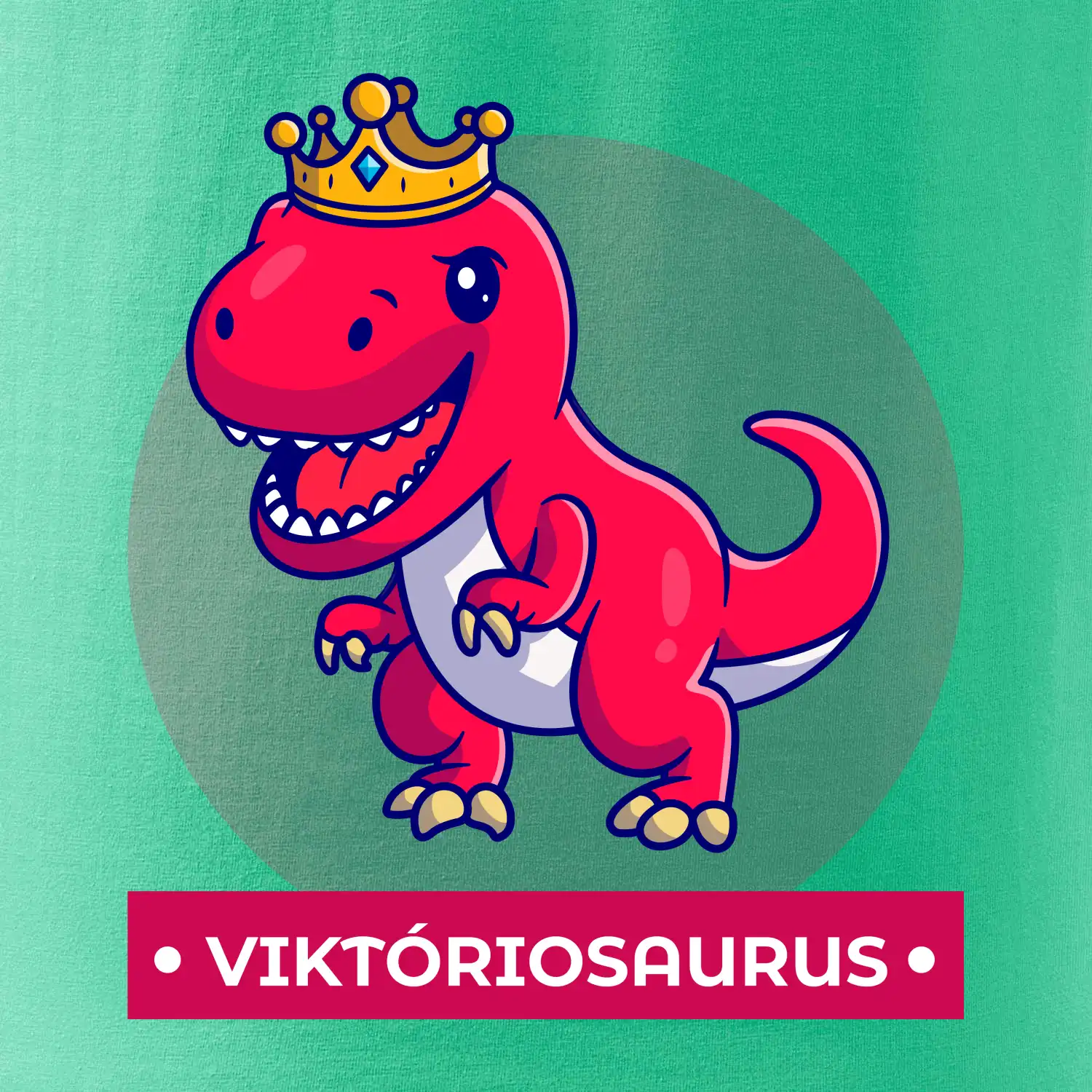 Dinosaurie mená - červený dinosaurus SK