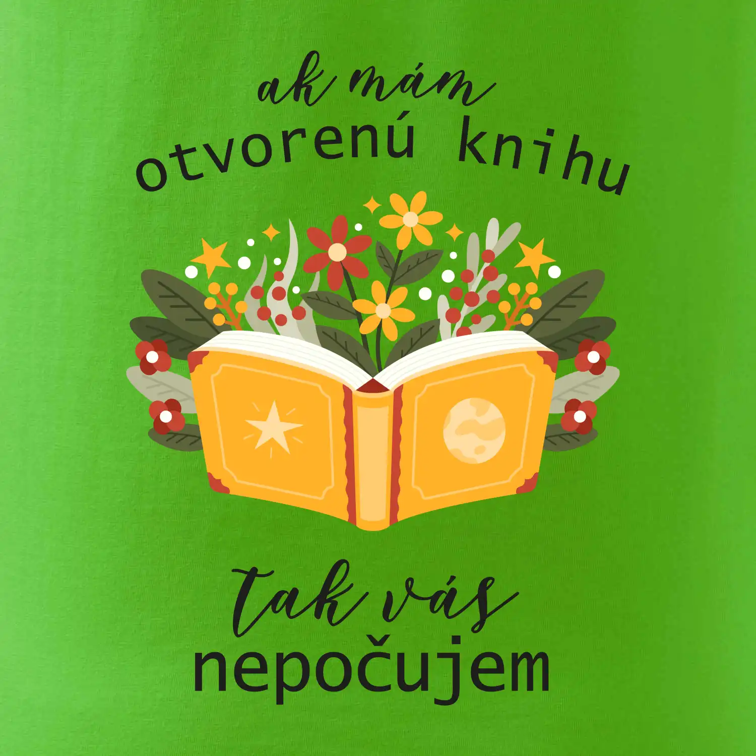 Ak mám otvorenú knihu, tak vás nepočujem SK