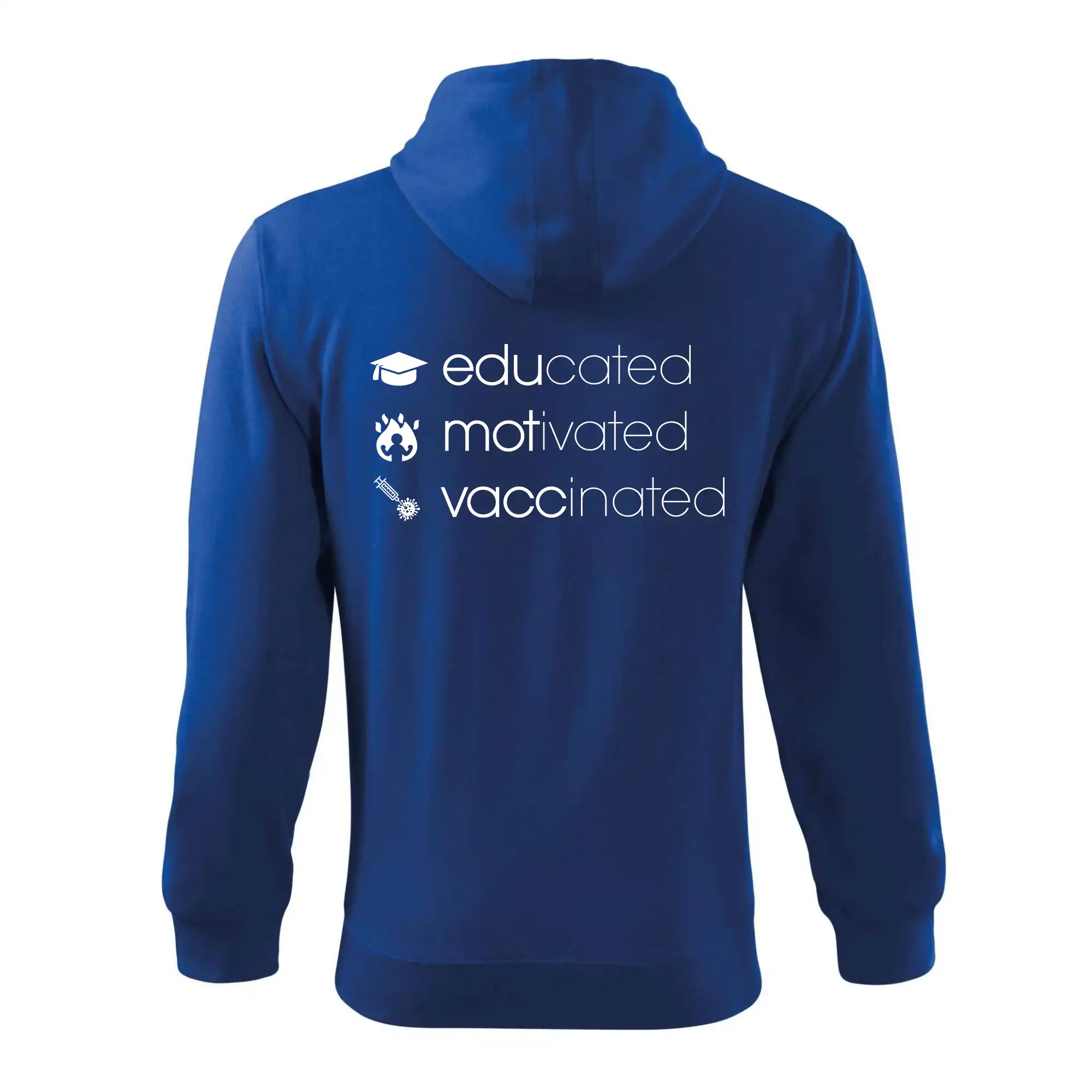 Educated motivated vaccinated